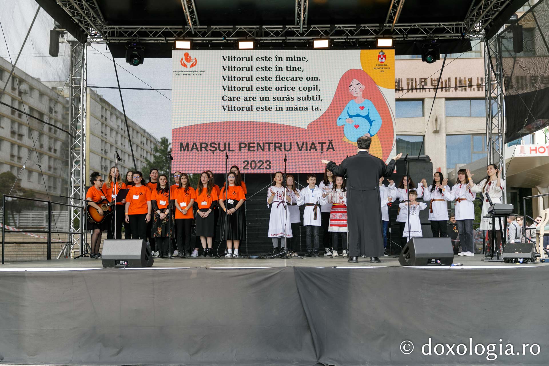 „Marșul pentru viață”, organizat în mai multe municipii din Arhiepiscopia Iașilor