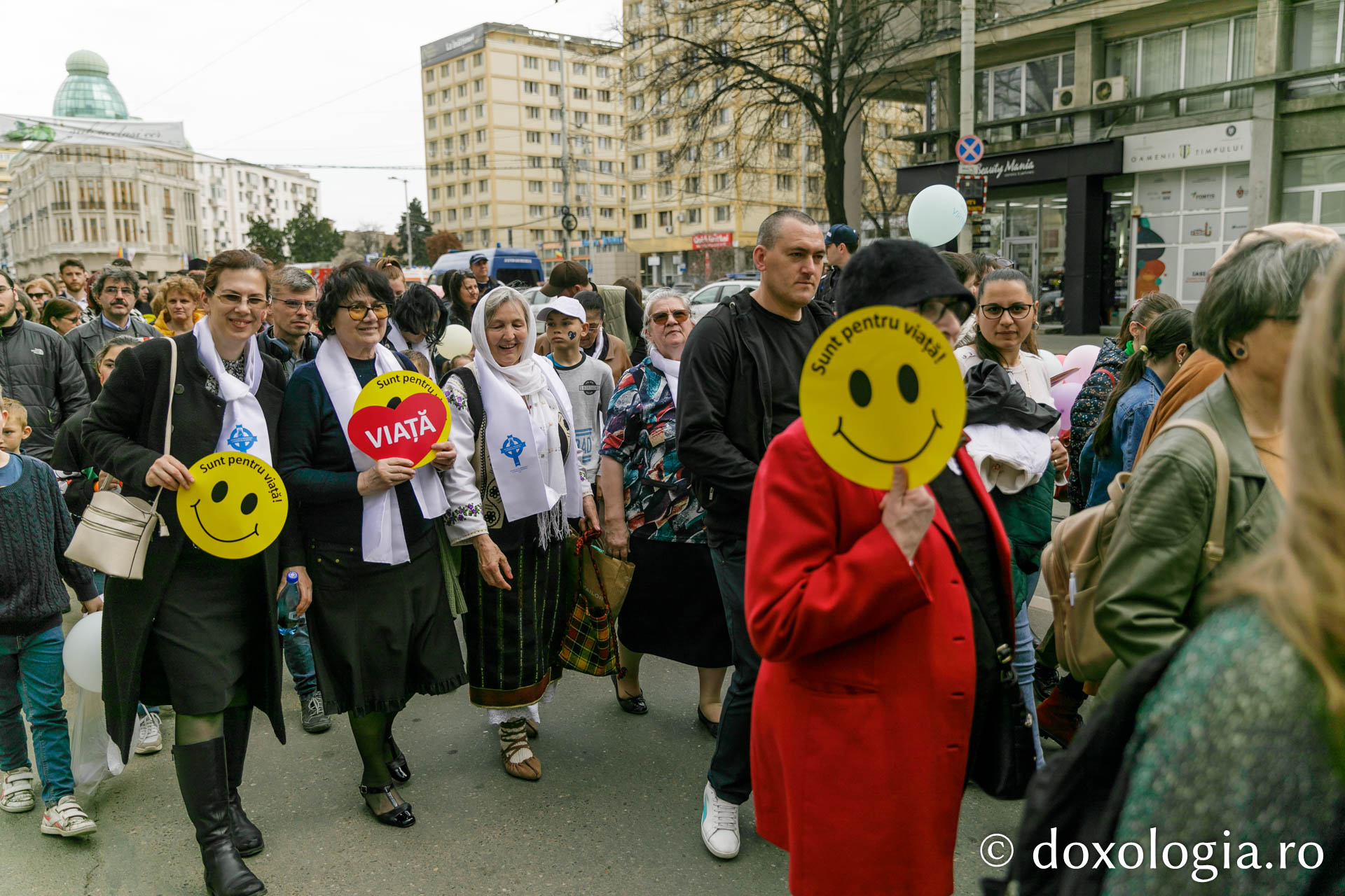 „Marșul pentru viață”, organizat în mai multe municipii din Arhiepiscopia Iașilor