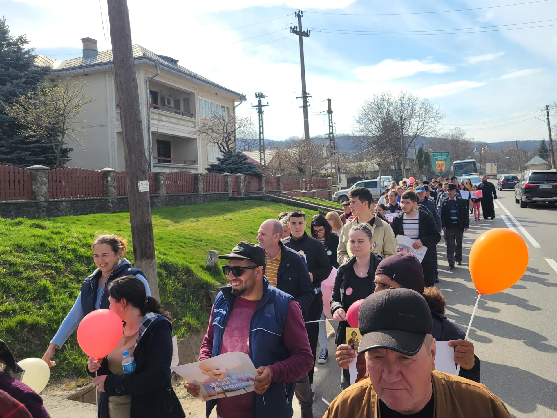 „Marșul pentru viață”, organizat la Răducăneni