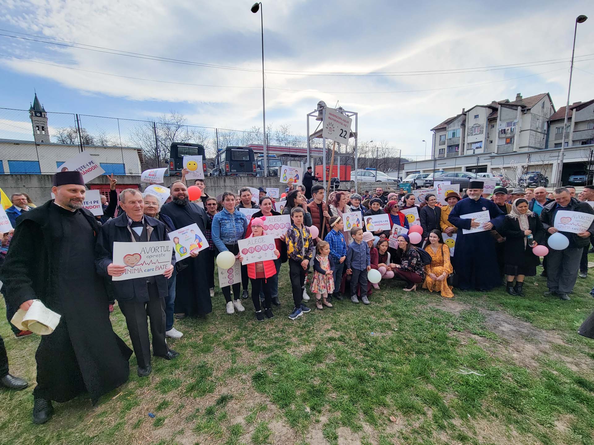 „Marșul pentru viață”, organizat la Răducăneni