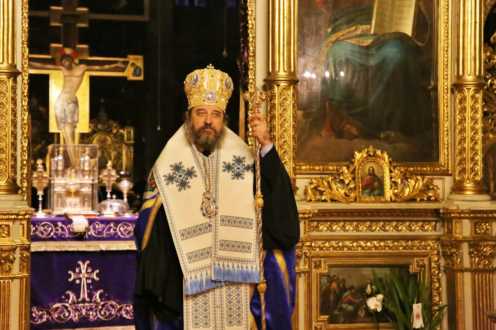 Slujire arhierească la Denia Acatistului Bunei Vestiri