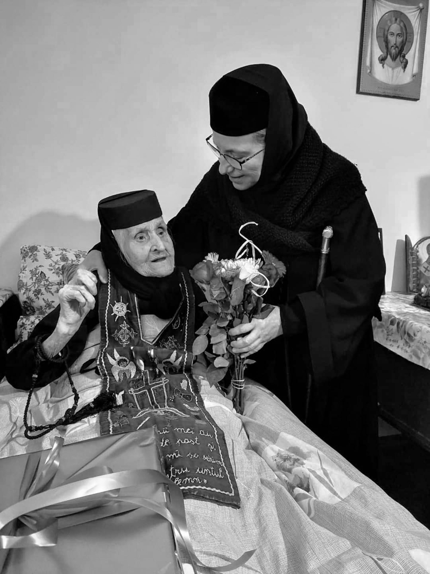 Schimonahia Emanuela Rusu de la Mănăstirea Varatic s-a mutat la viața veșnică
