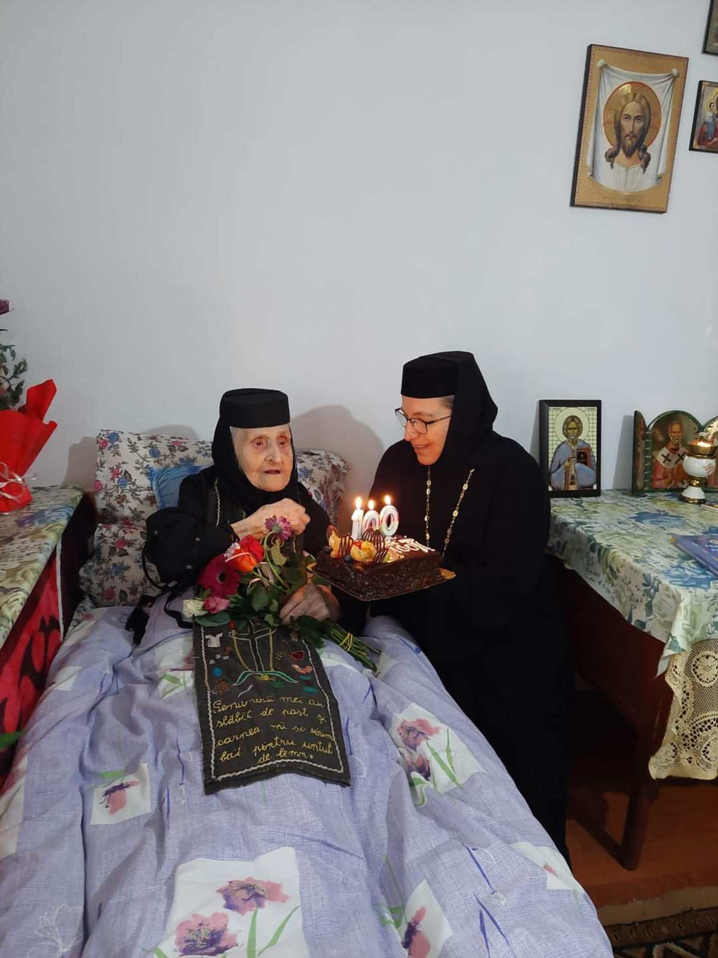 Schimonahia Emanuela Rusu de la Mănăstirea Varatic s-a mutat la viața veșnică