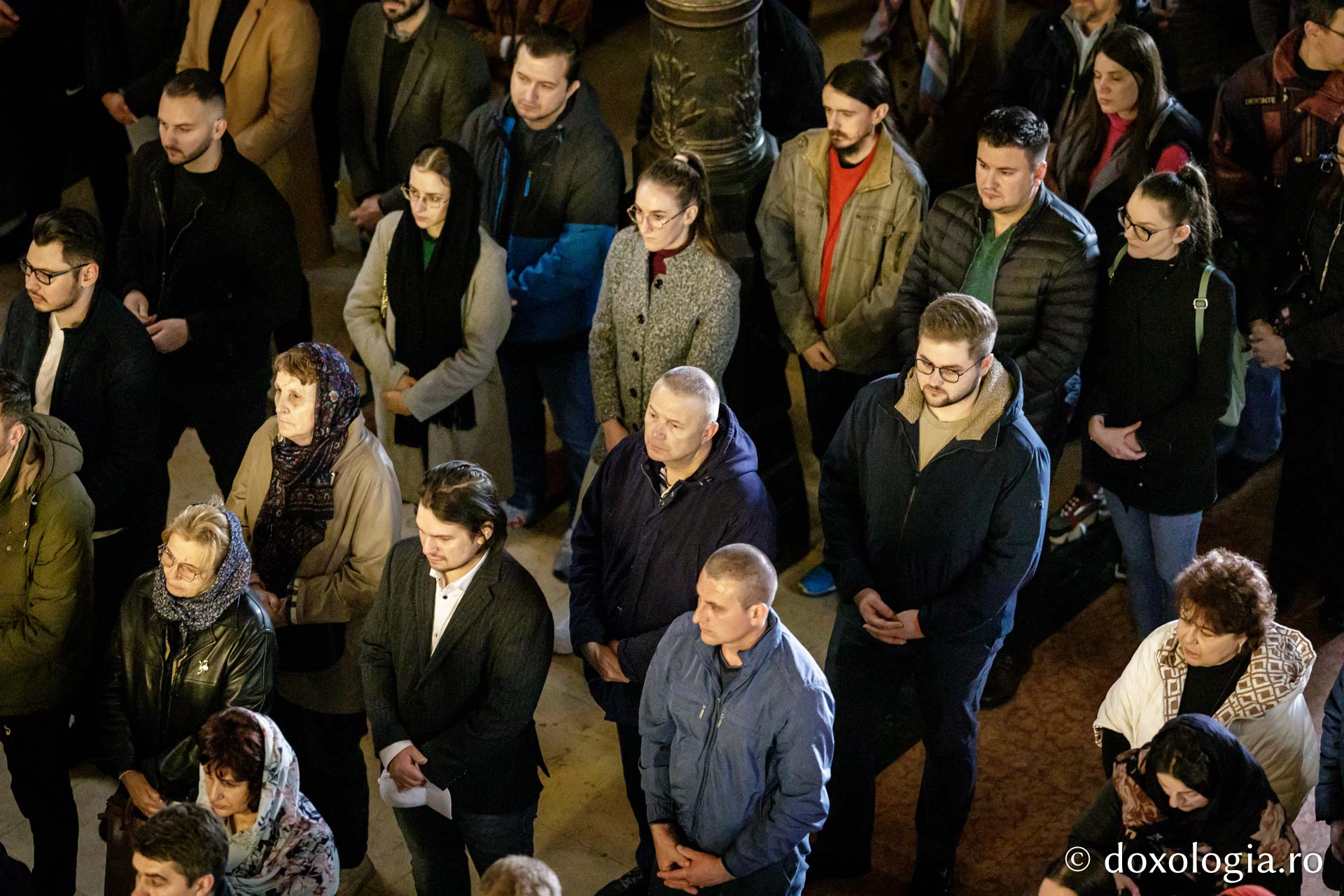 Denia celor 12 Evanghelii, la Catedrala Mitropolitană din Iași