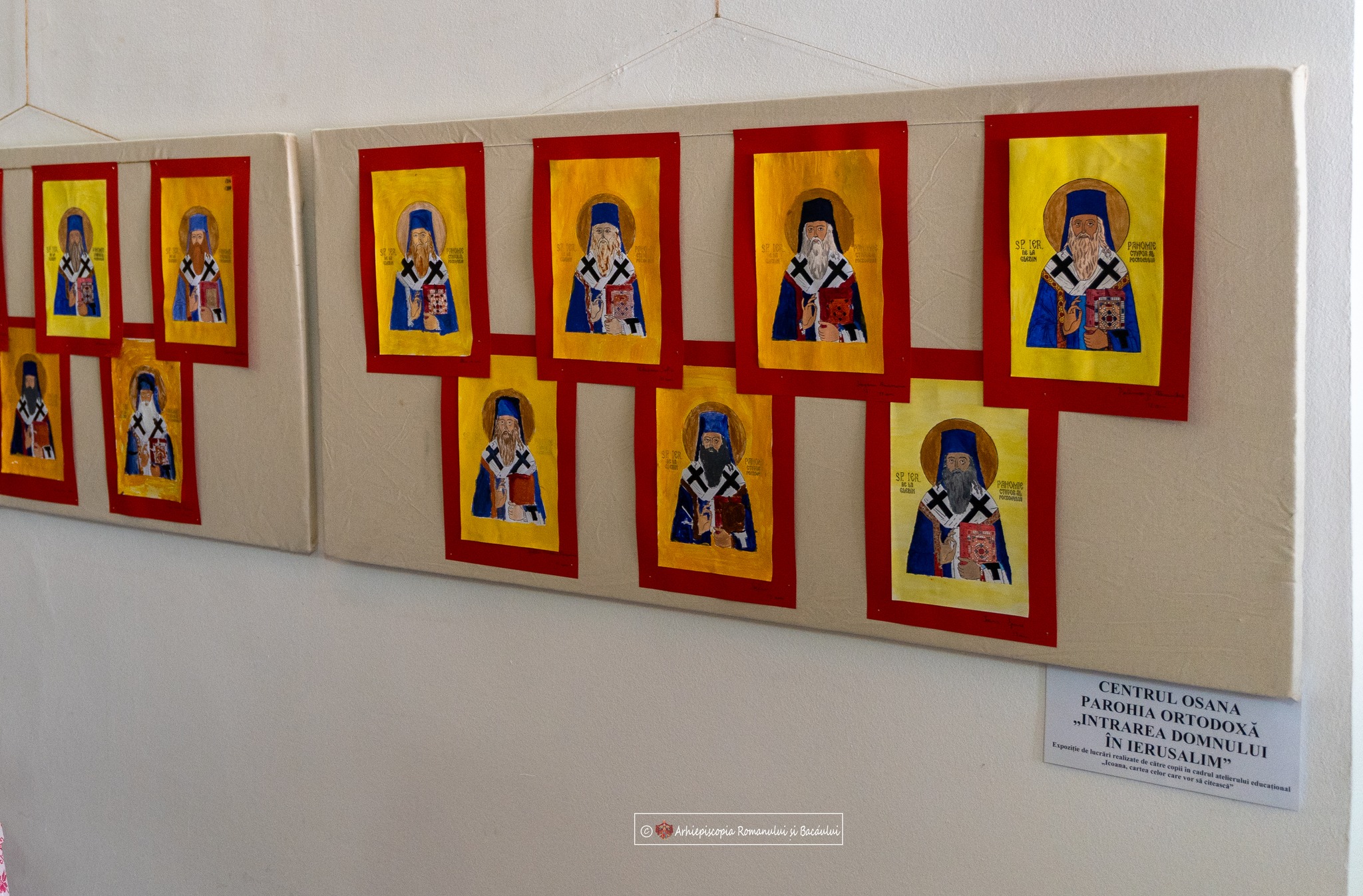 Expoziție la Bacău: „Sfântul Pahomie – Episcopul Romanului. Calea spre Sfințenie”