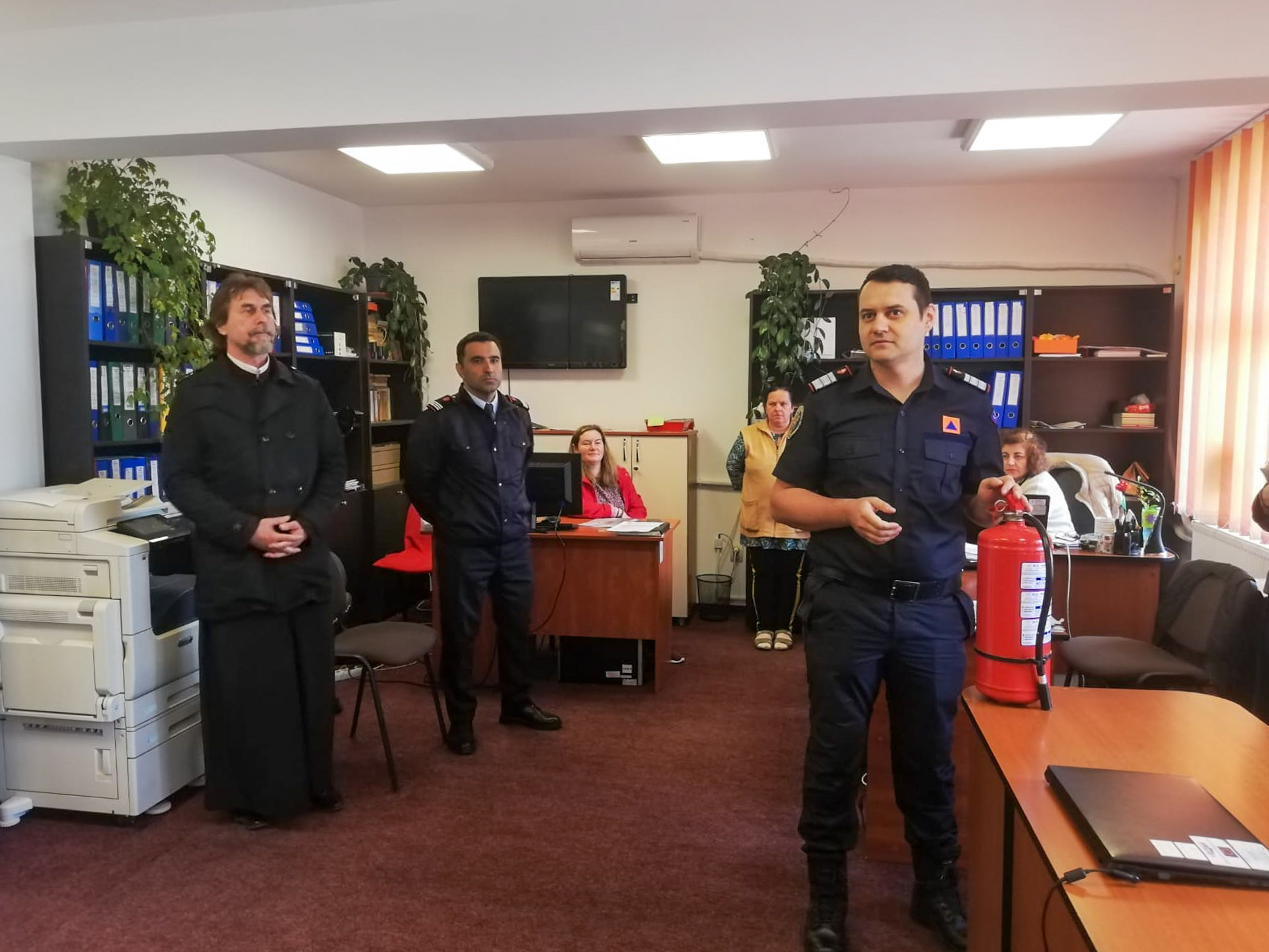 Instructaj PSI-SU pentru angajații „Casa Diaconia” și „Fundația Solidaritate și Speranță”