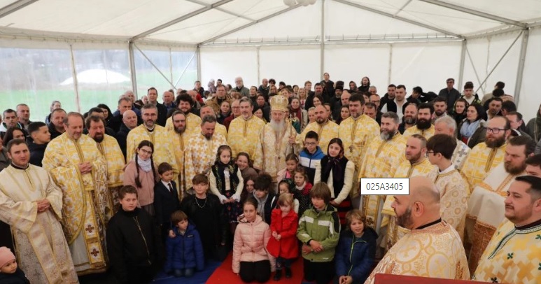 Punerea pietrei de temelie pentru o nouă biserică în Gleisdorf – Austria