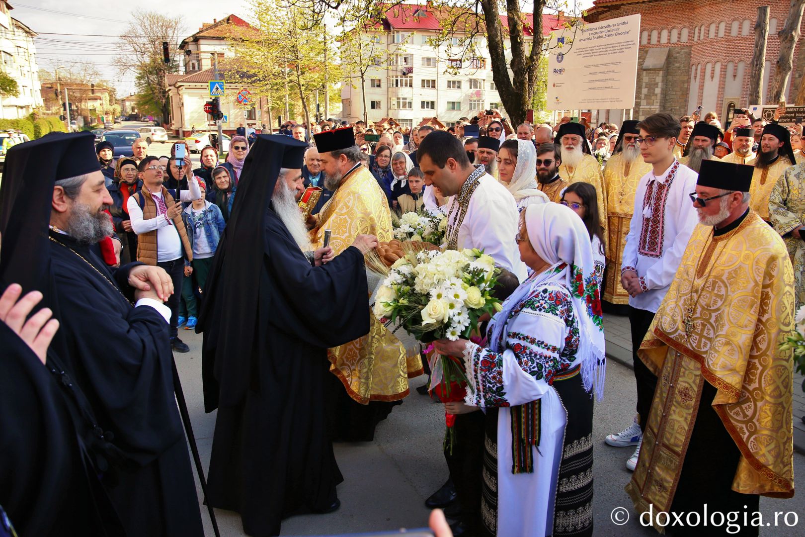 Pelerinajul Învierii, pe străzile din centrul municipiului Botoșani