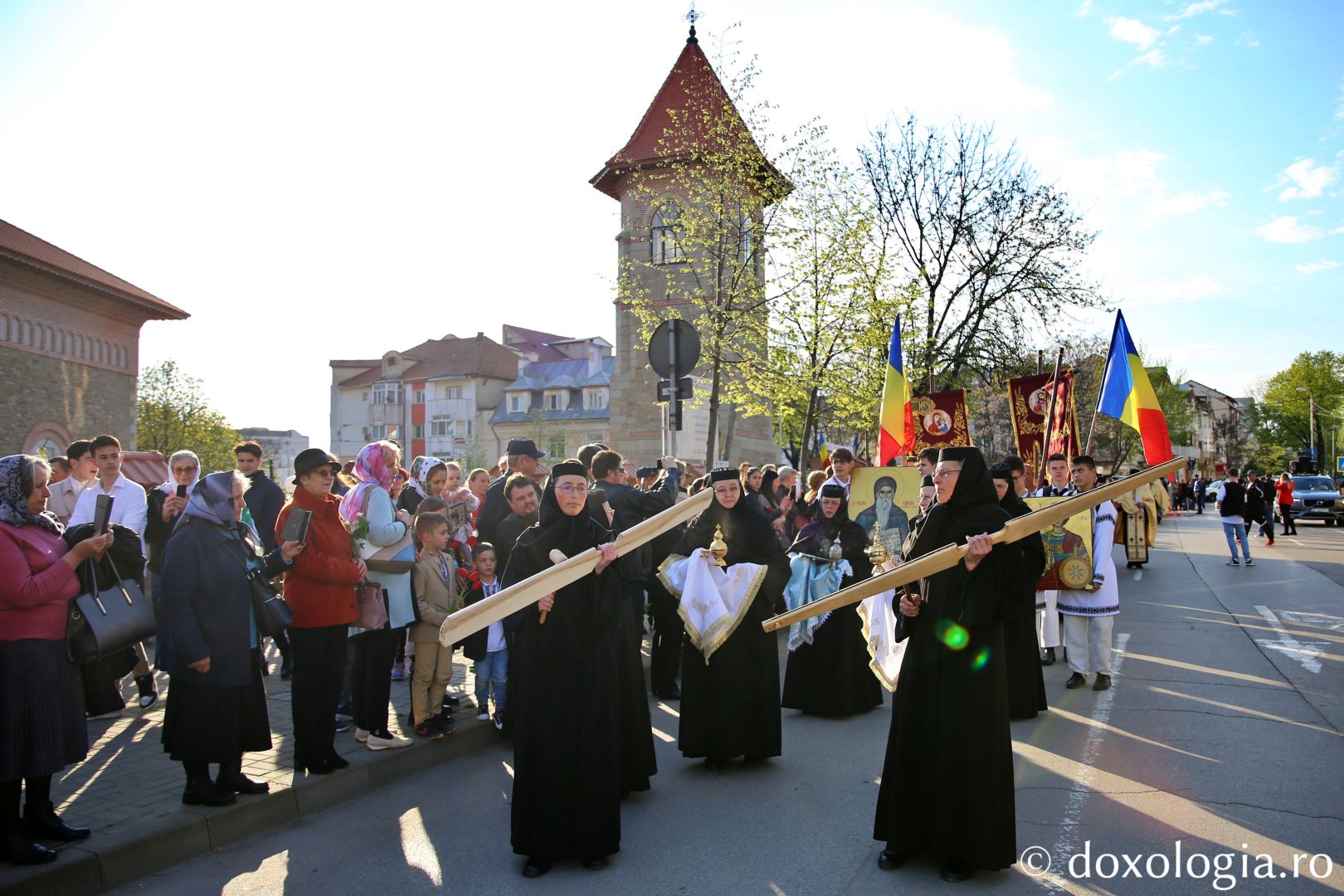 Pelerinajul Învierii, pe străzile din centrul municipiului Botoșani