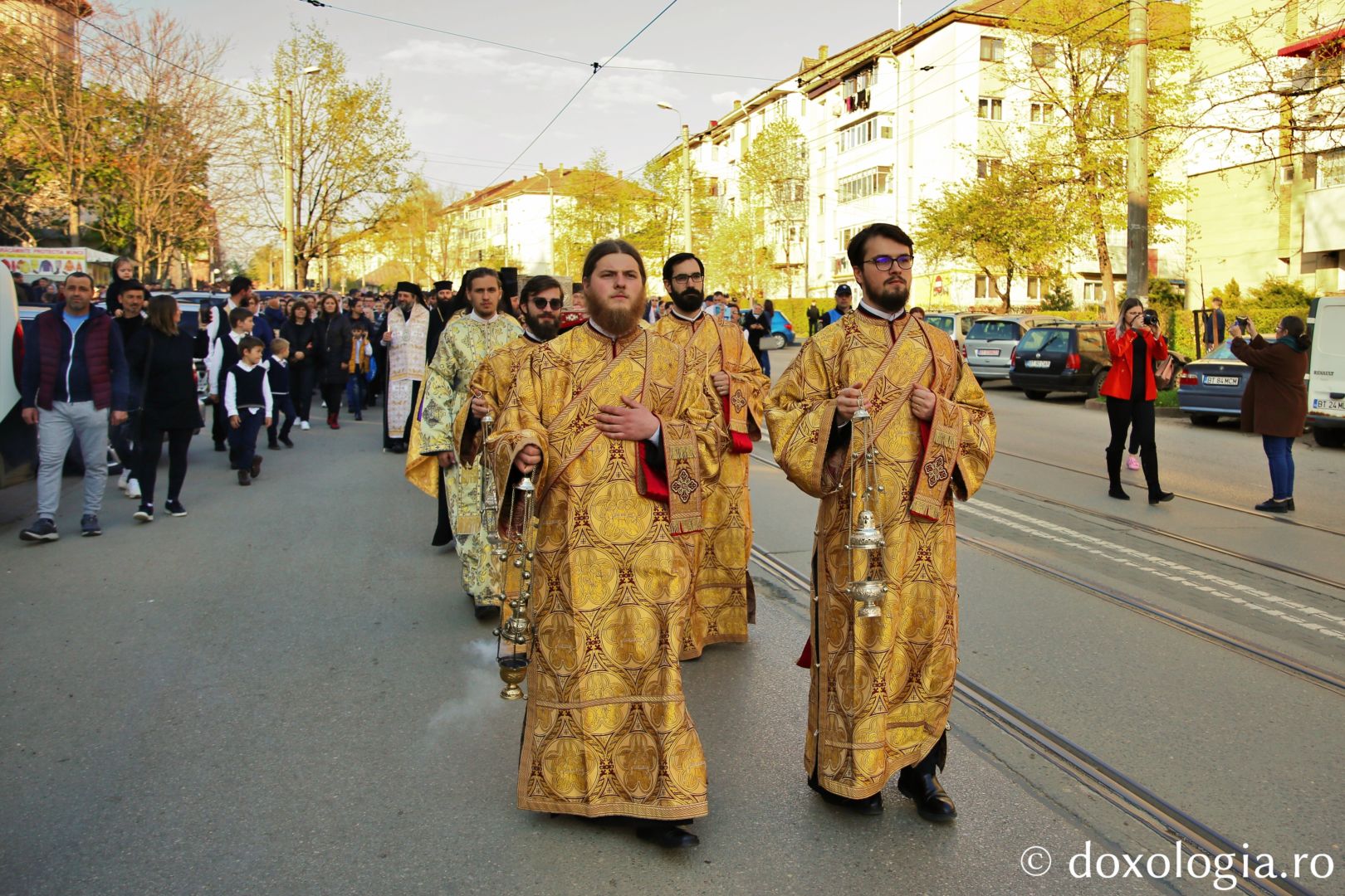 Pelerinajul Învierii, pe străzile din centrul municipiului Botoșani