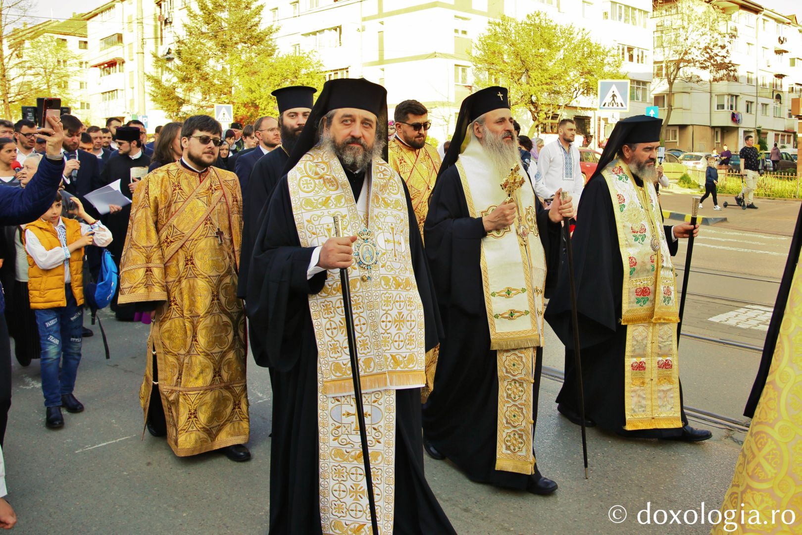 Pelerinajul Învierii, pe străzile din centrul municipiului Botoșani