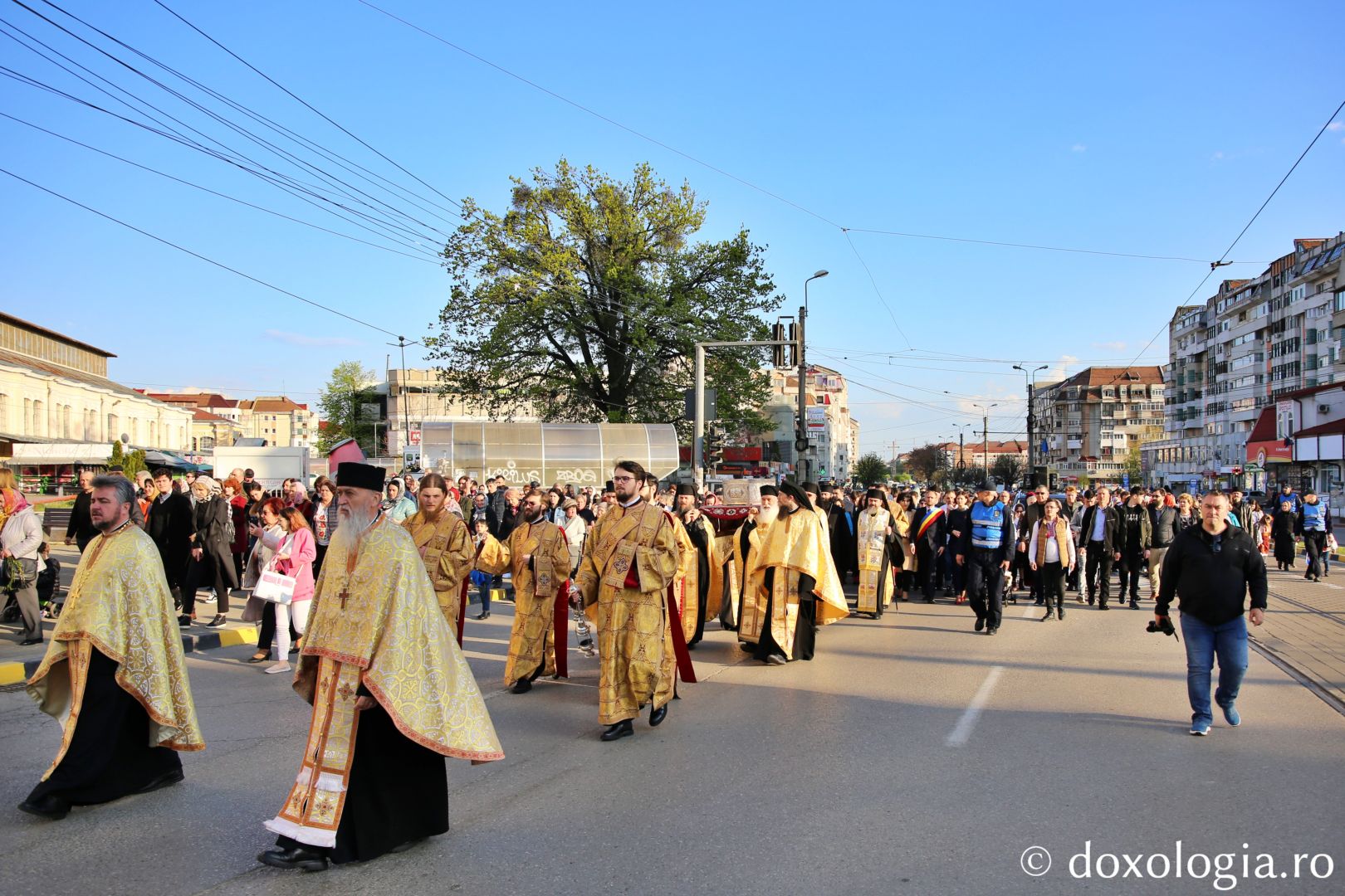 Pelerinajul Învierii, pe străzile din centrul municipiului Botoșani