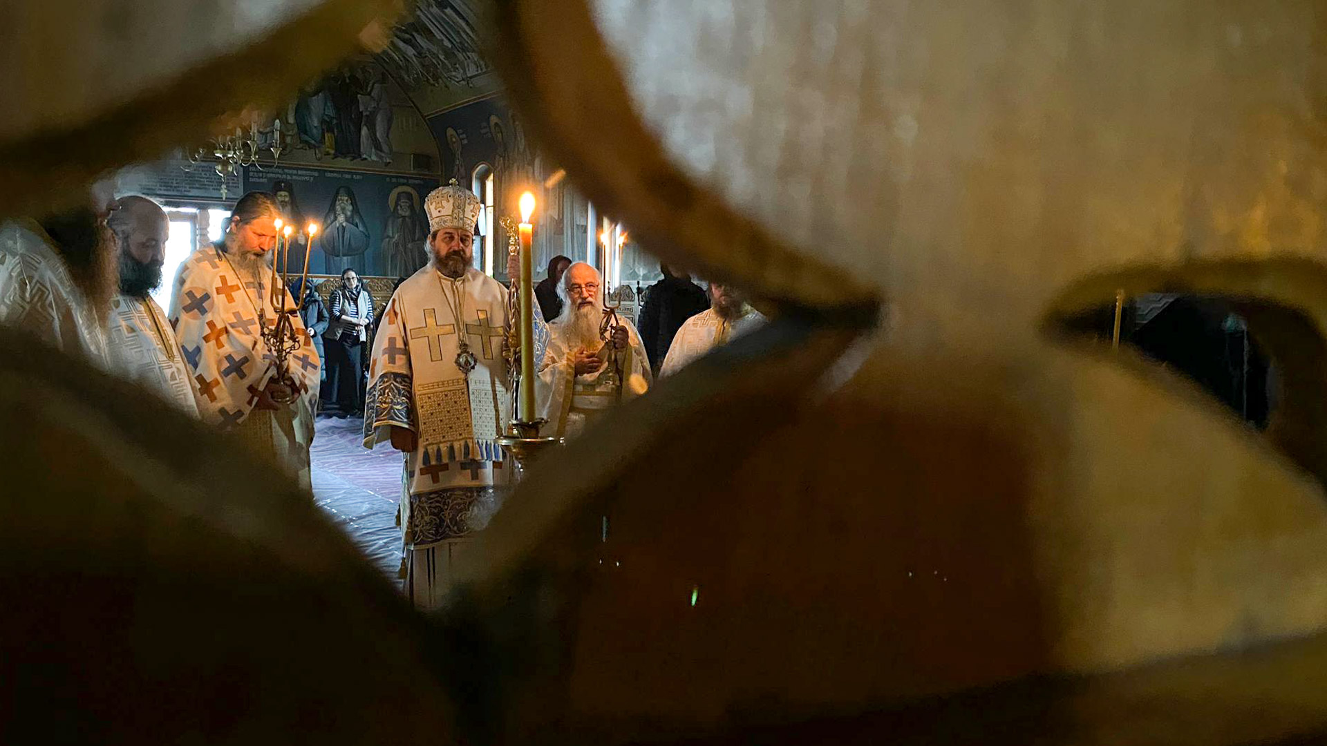 PS Nichifor Botoșăneanul a slujit în Sâmbăta Mare la Mănăstirea Sângeap-Basaraba