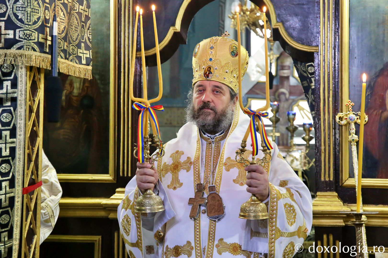 Slujbă arhierească în Duminica a V-a din Postul Mare, la biserica ctitorită de scriitorul Costache Negruzzi