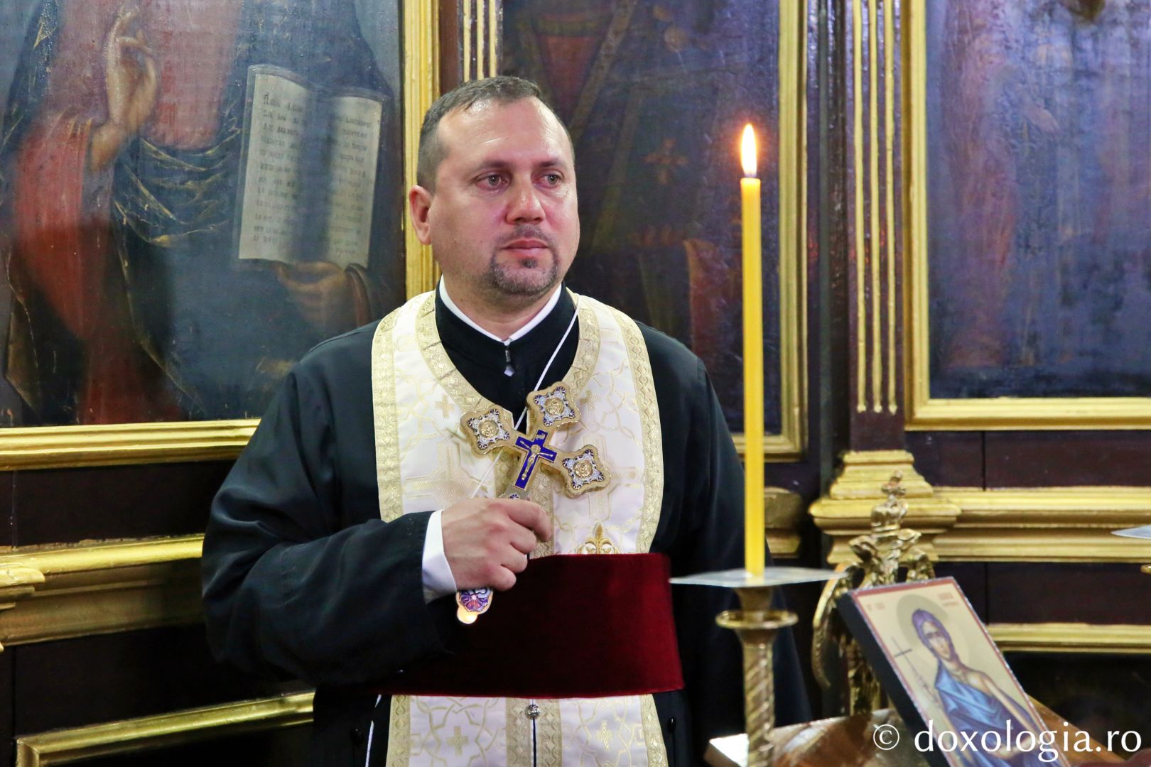 Slujbă arhierească în Duminica a V-a din Postul Mare, la biserica ctitorită de scriitorul Costache Negruzzi