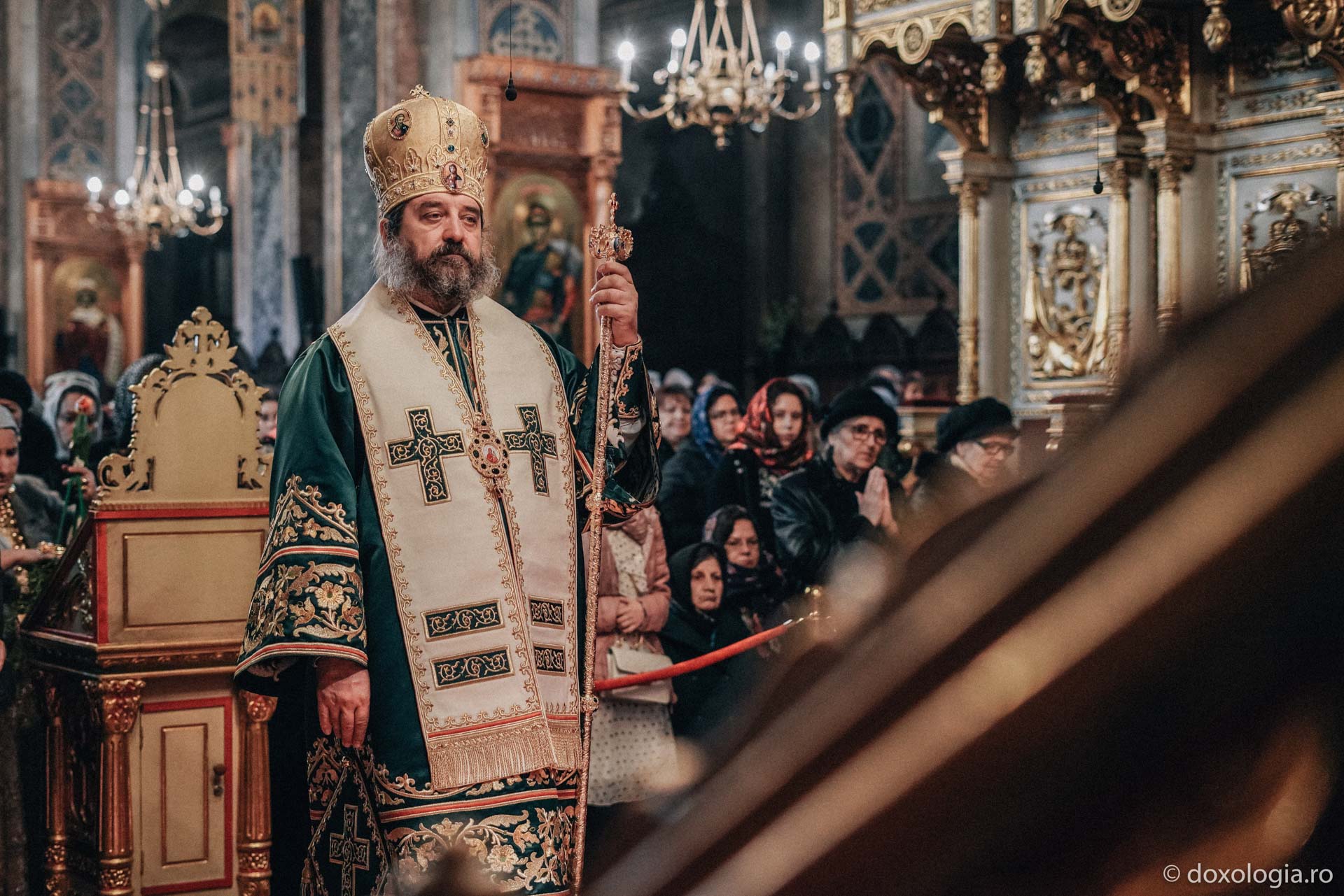 Duminica Floriilor la Catedrala mitropolitană din Iaşi