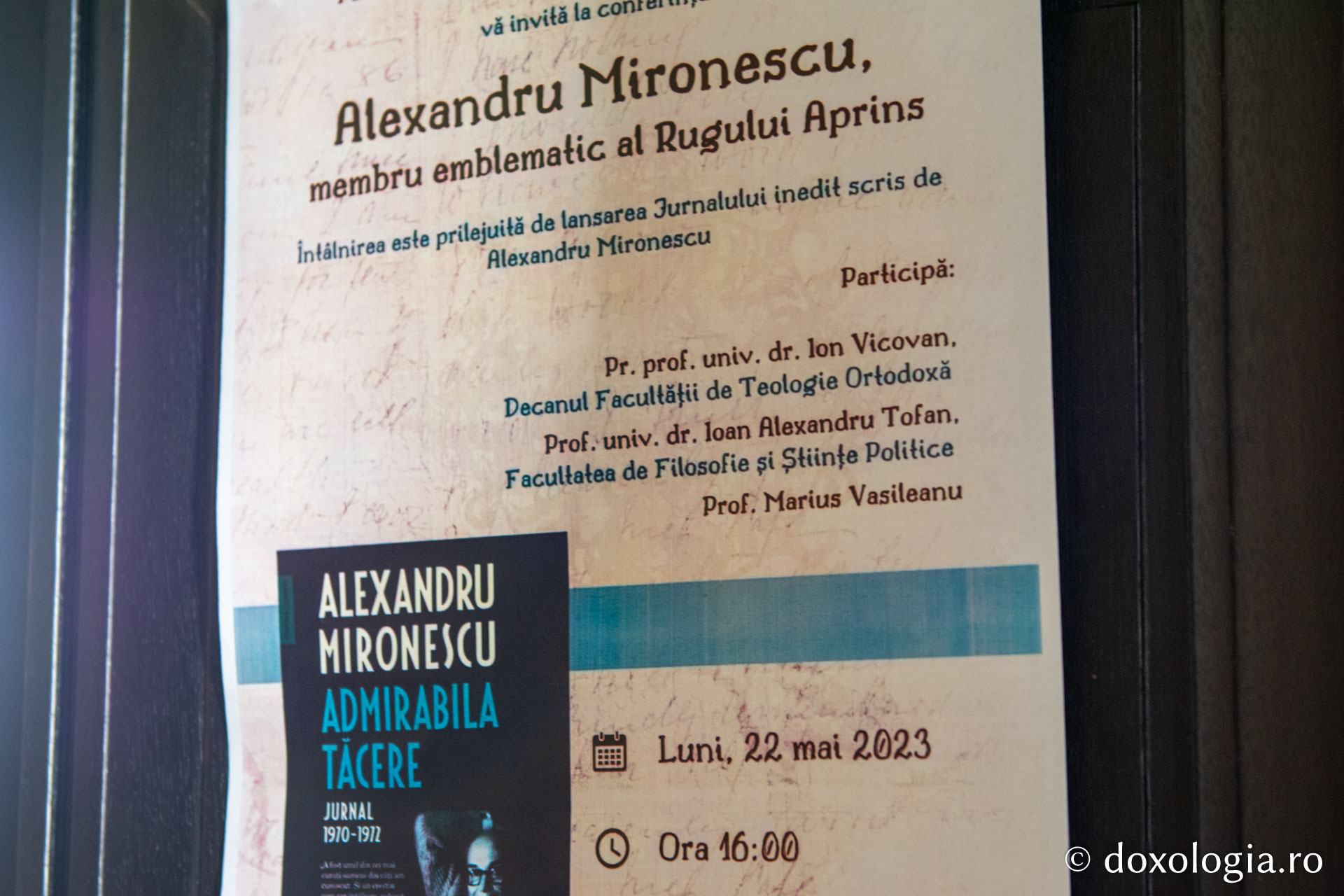 „Admirabila tăcere”: Al treilea volum din Jurnalul lui Alexandru Mironescu a fost lansat la Iași