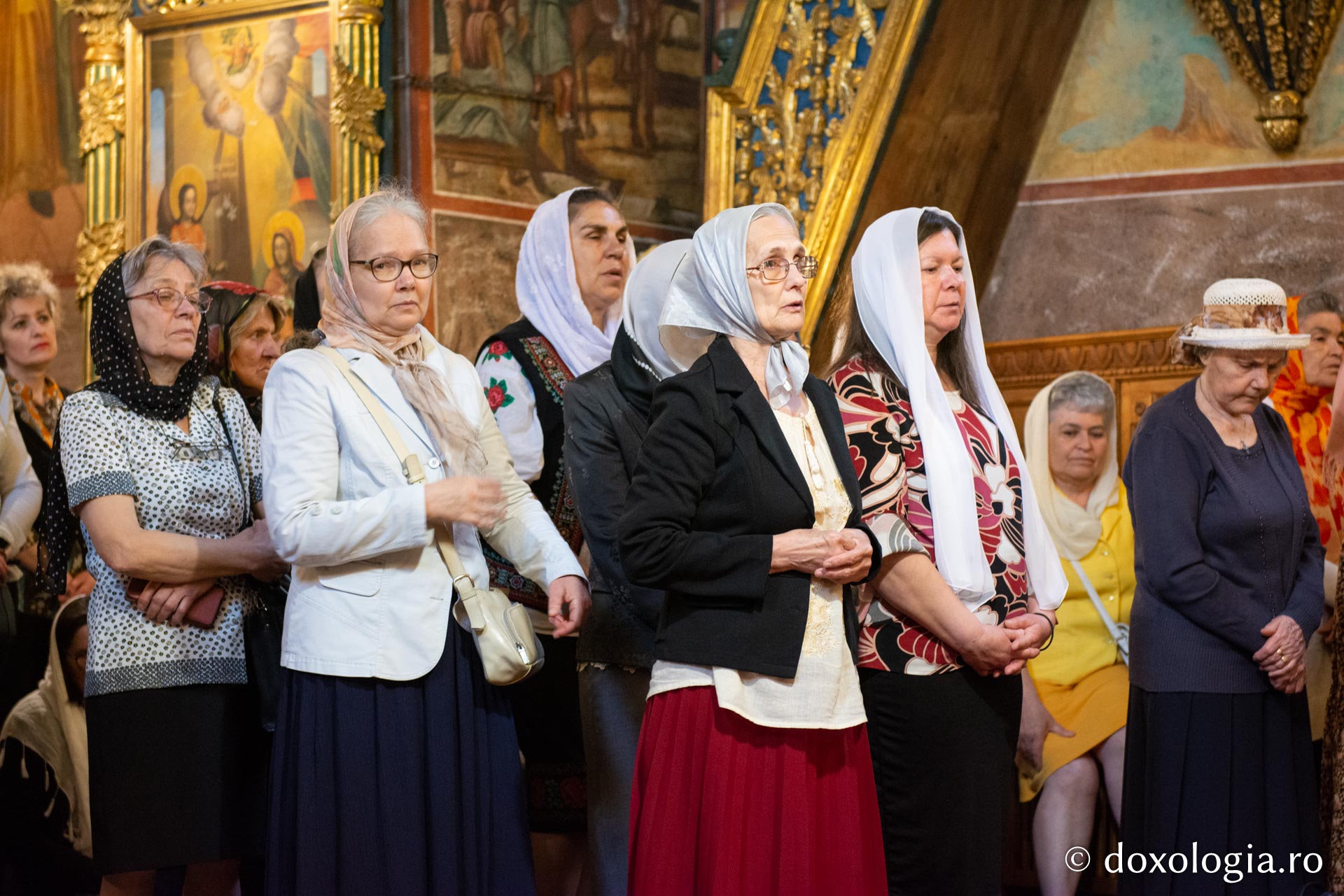 Foto: Mihail Vrăjitoru Slujire arhierească la hramul Mănăstirii Golia