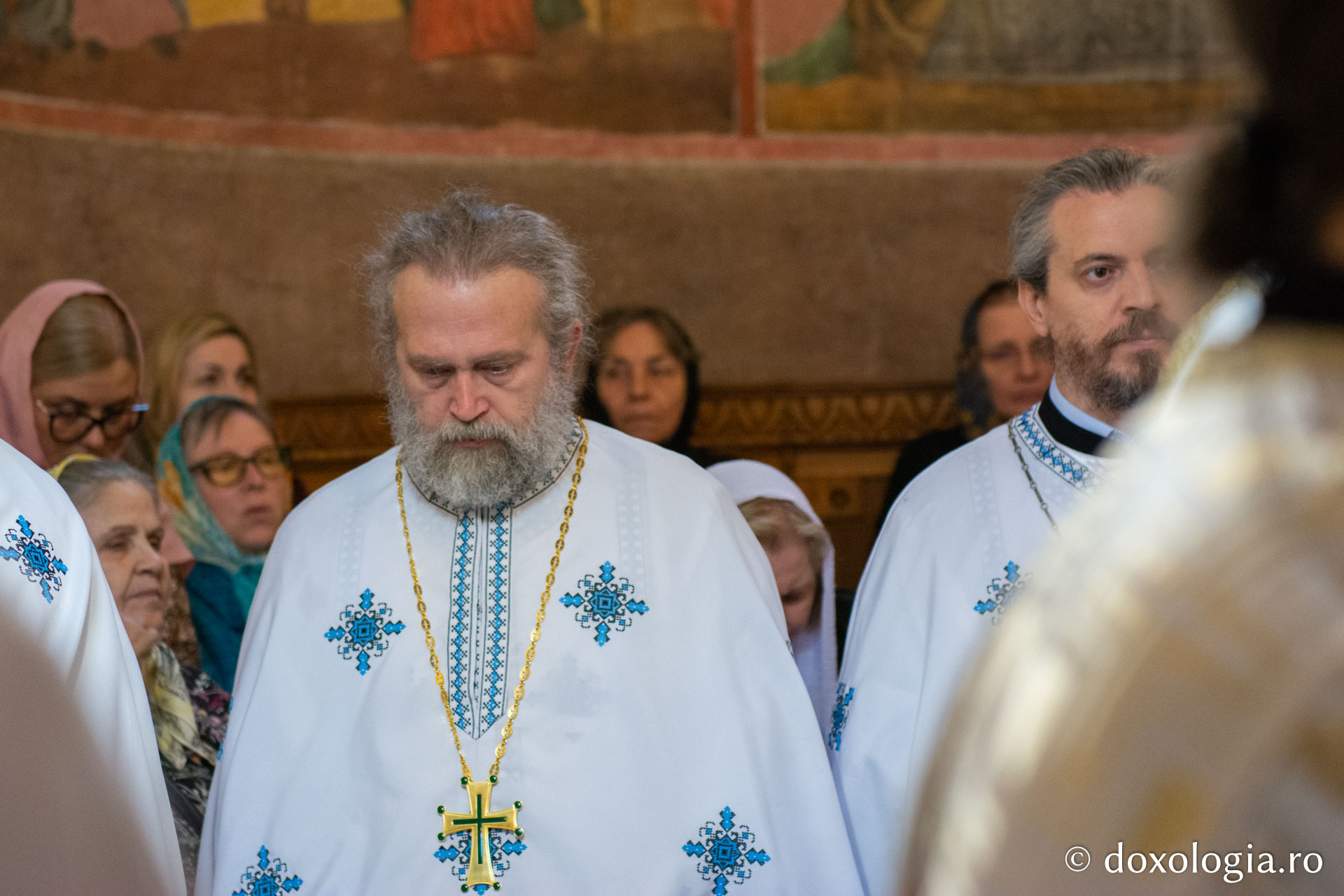 Foto: Mihail Vrăjitoru Slujire arhierească la hramul Mănăstirii Golia
