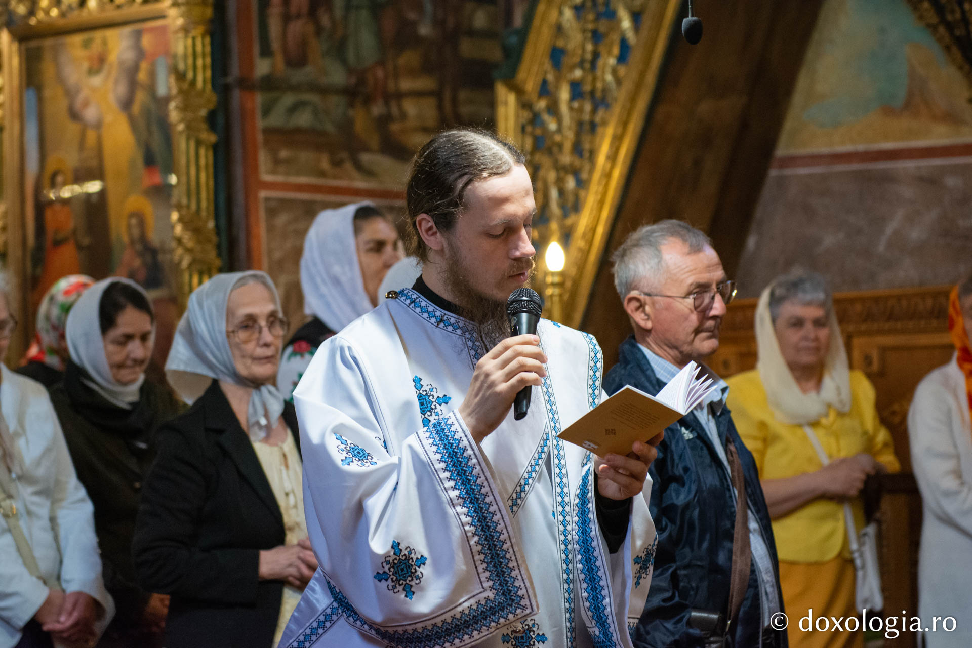Foto: Mihail Vrăjitoru Slujire arhierească la hramul Mănăstirii Golia
