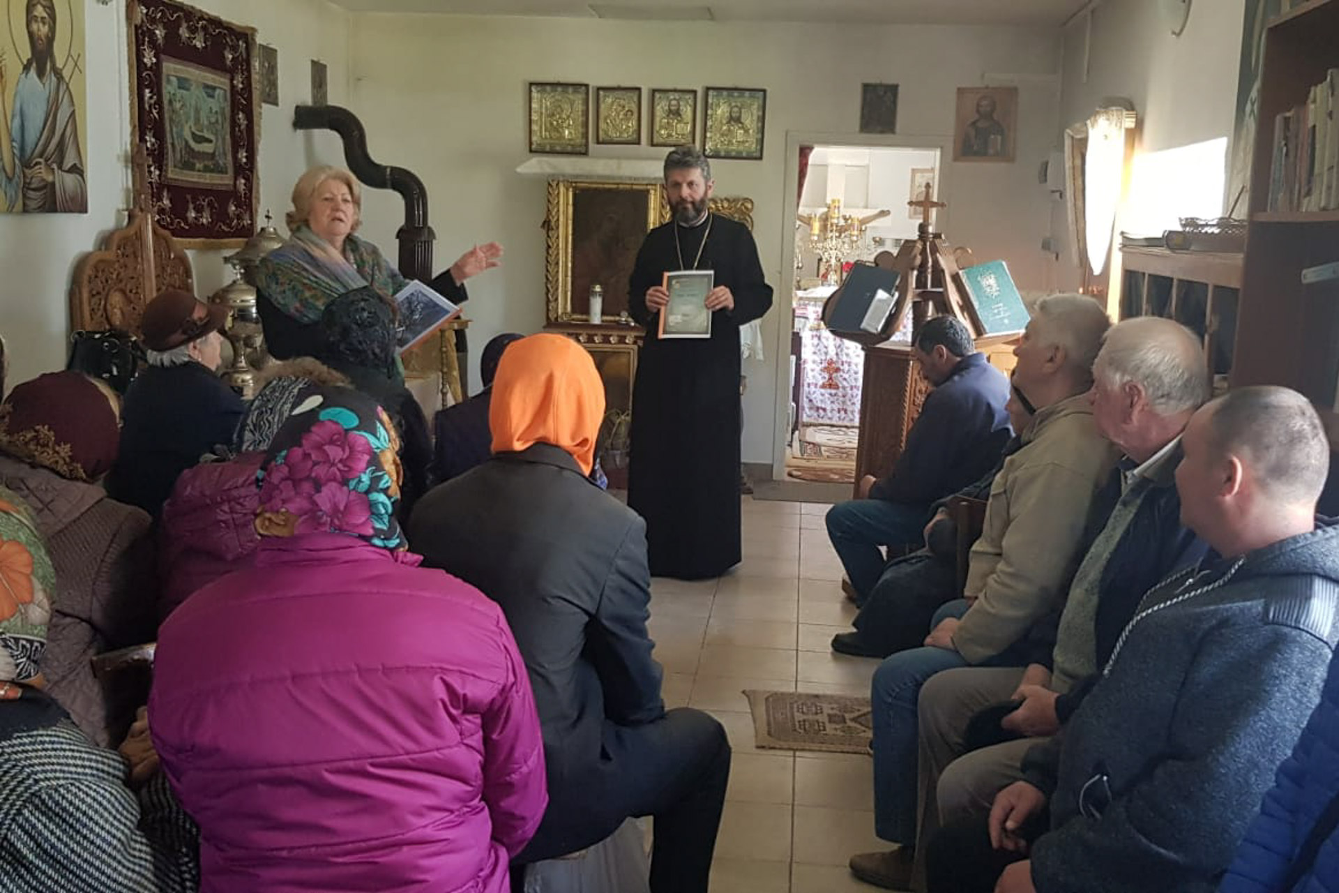 Activitate culturală la parohia Pocreaca