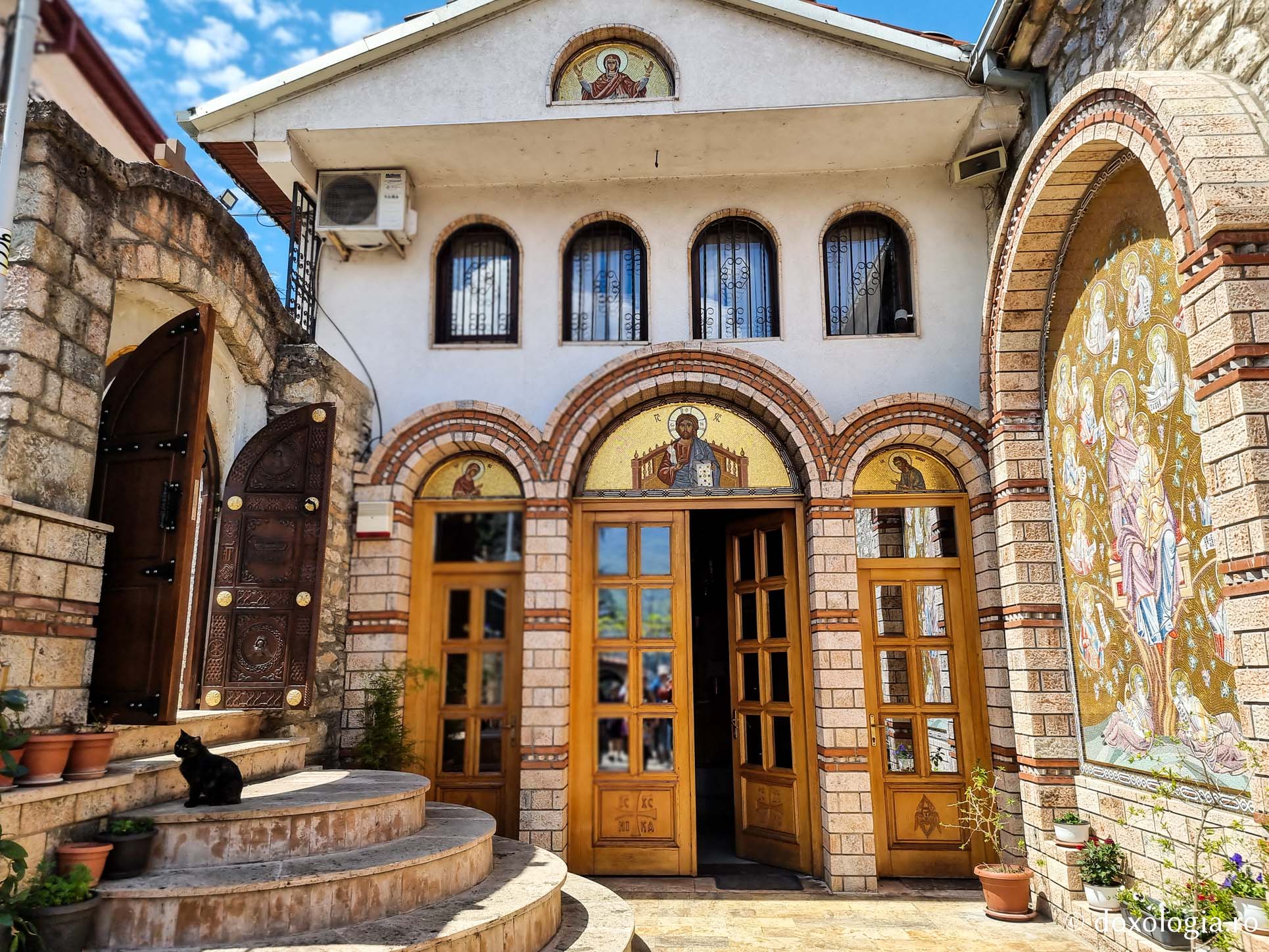 (Foto) Biserica „Adormirii Maicii Domnului Kamensko” din Ohrid, Macedonia de Nord