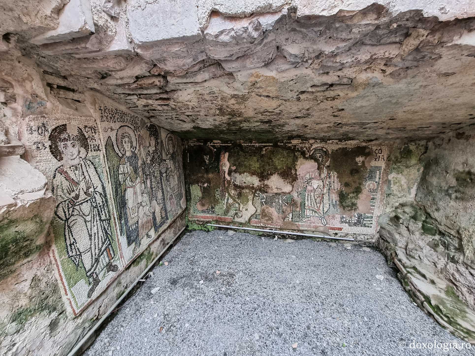 (Foto) Capela cu mozaicuri din Amfiteatrul din Durres, Albania