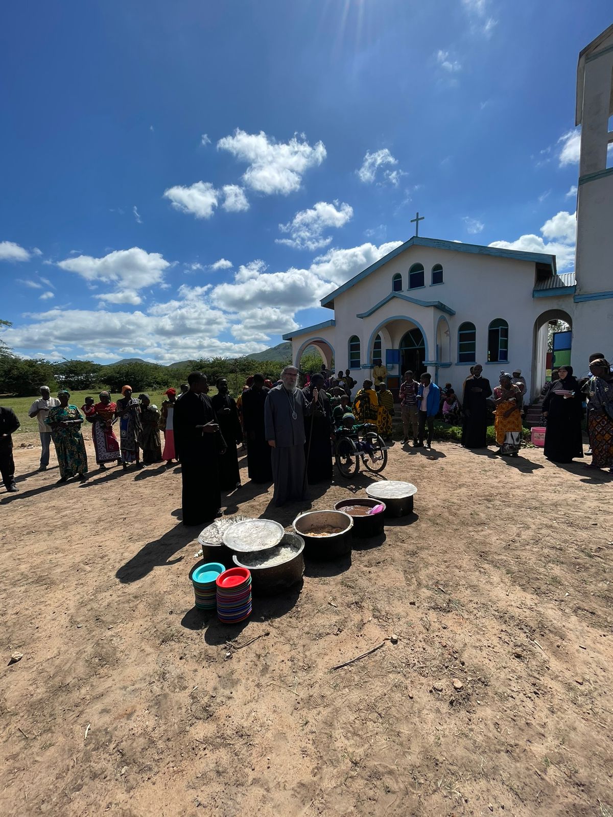 Copiii din satul Mkoga