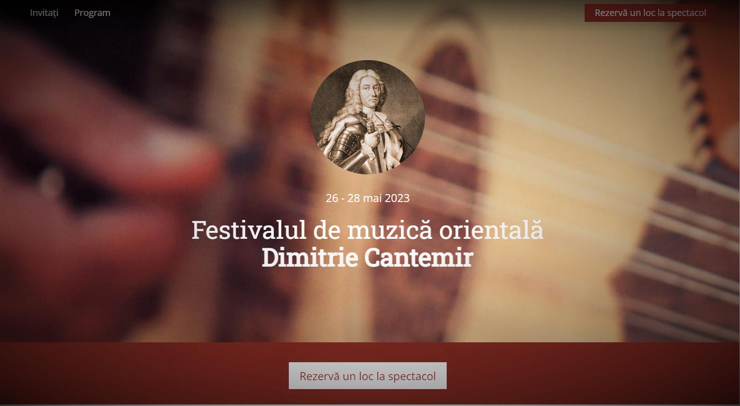(Video) Vă așteptăm la Festivalul de muzică orientală „Dimitrie Cantemir”