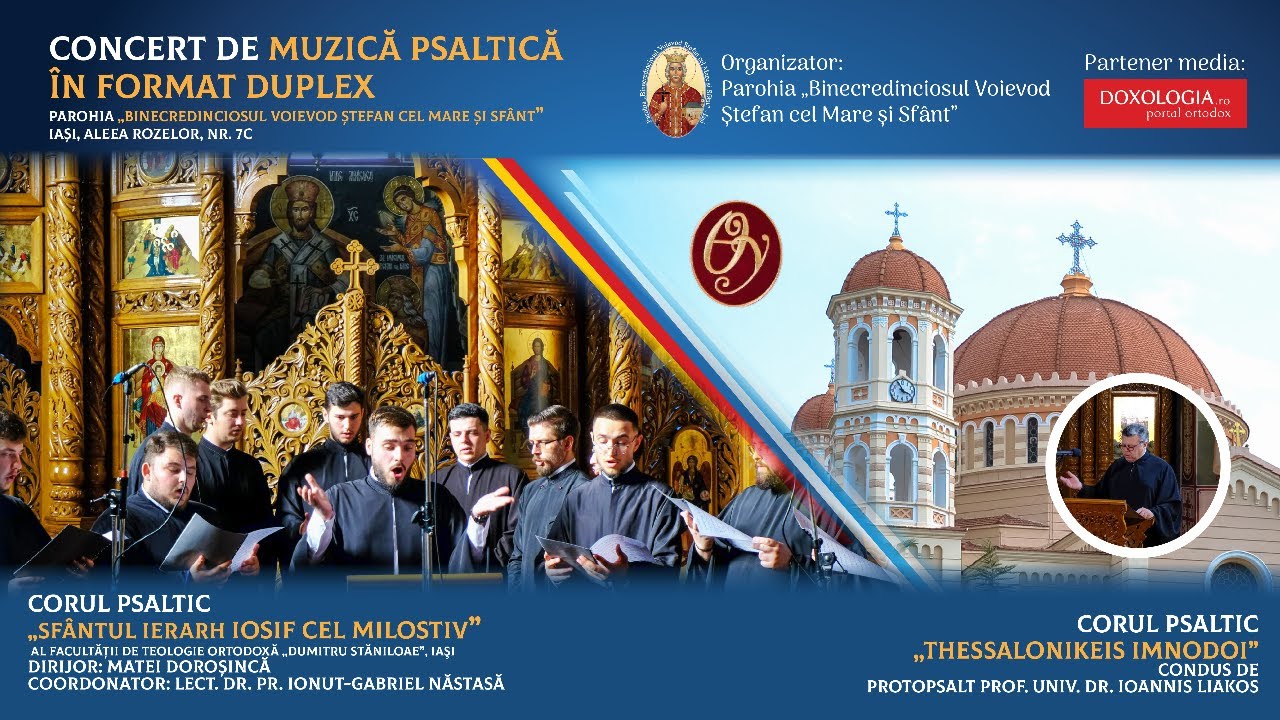Concerte extraordinare de muzică bizantină la Parohia „Sfântul Ștefan cel Mare” din Iași