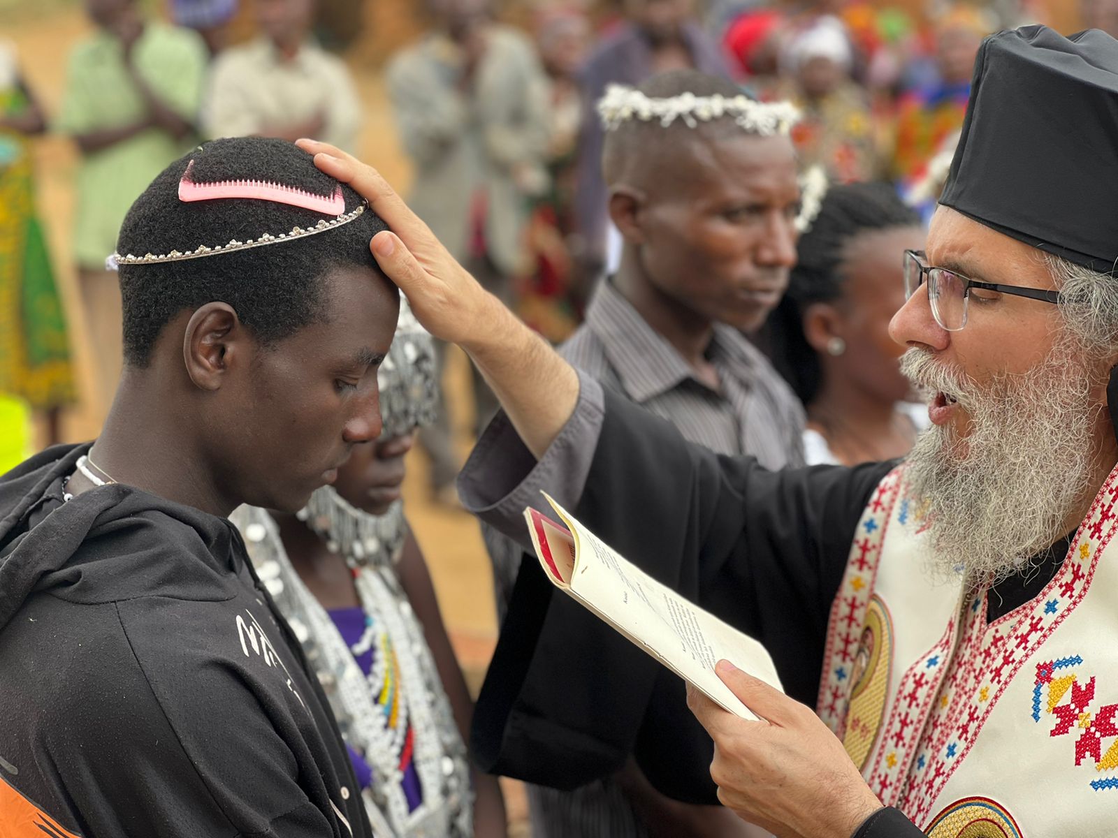 Taina cununiei pentru 21 de familii ortodoxe