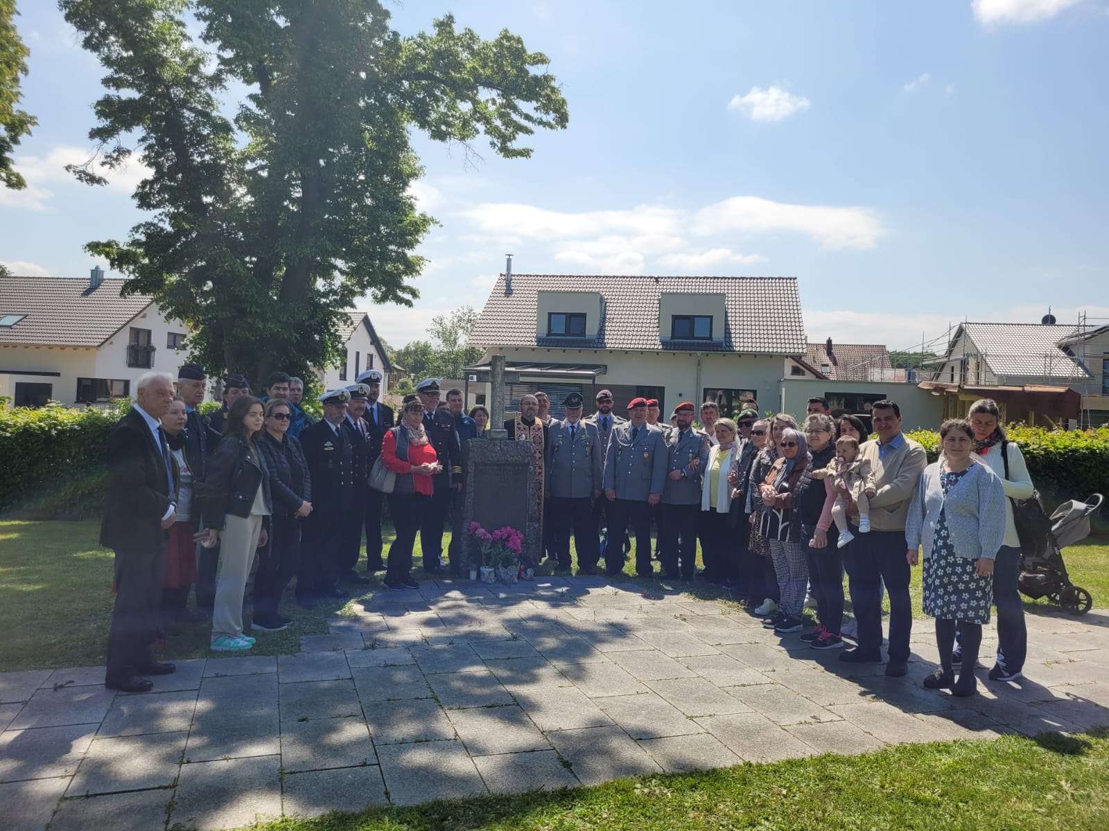 Slujbe de pomenire a eroilor, săvârșite în Cimitirul Militar din Niederbühl