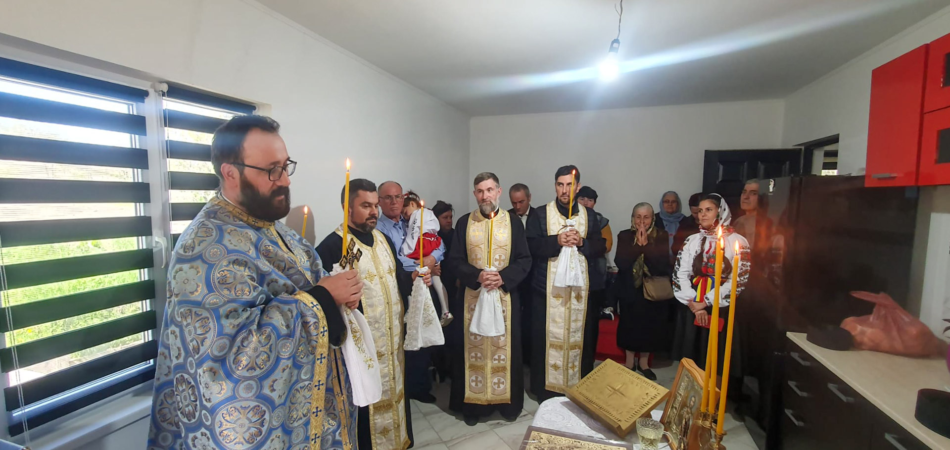 Sfinţire de casă parohială în satul Buhăeni din județul Iaşi