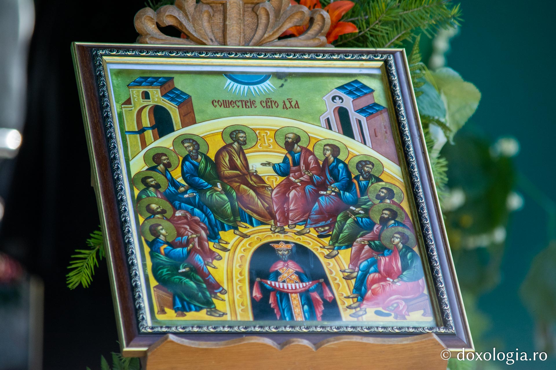 Praznicul Cincizecimii, la Mănăstirea Dobrovăț