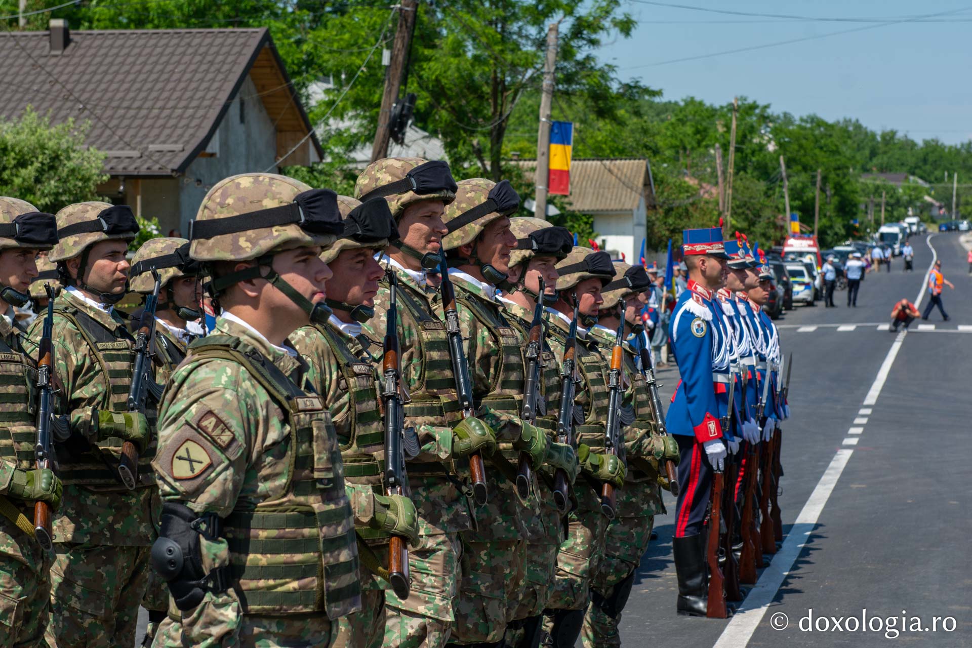 La Hlipiceni a fost sfințit un monument dedicat eroilor neamului