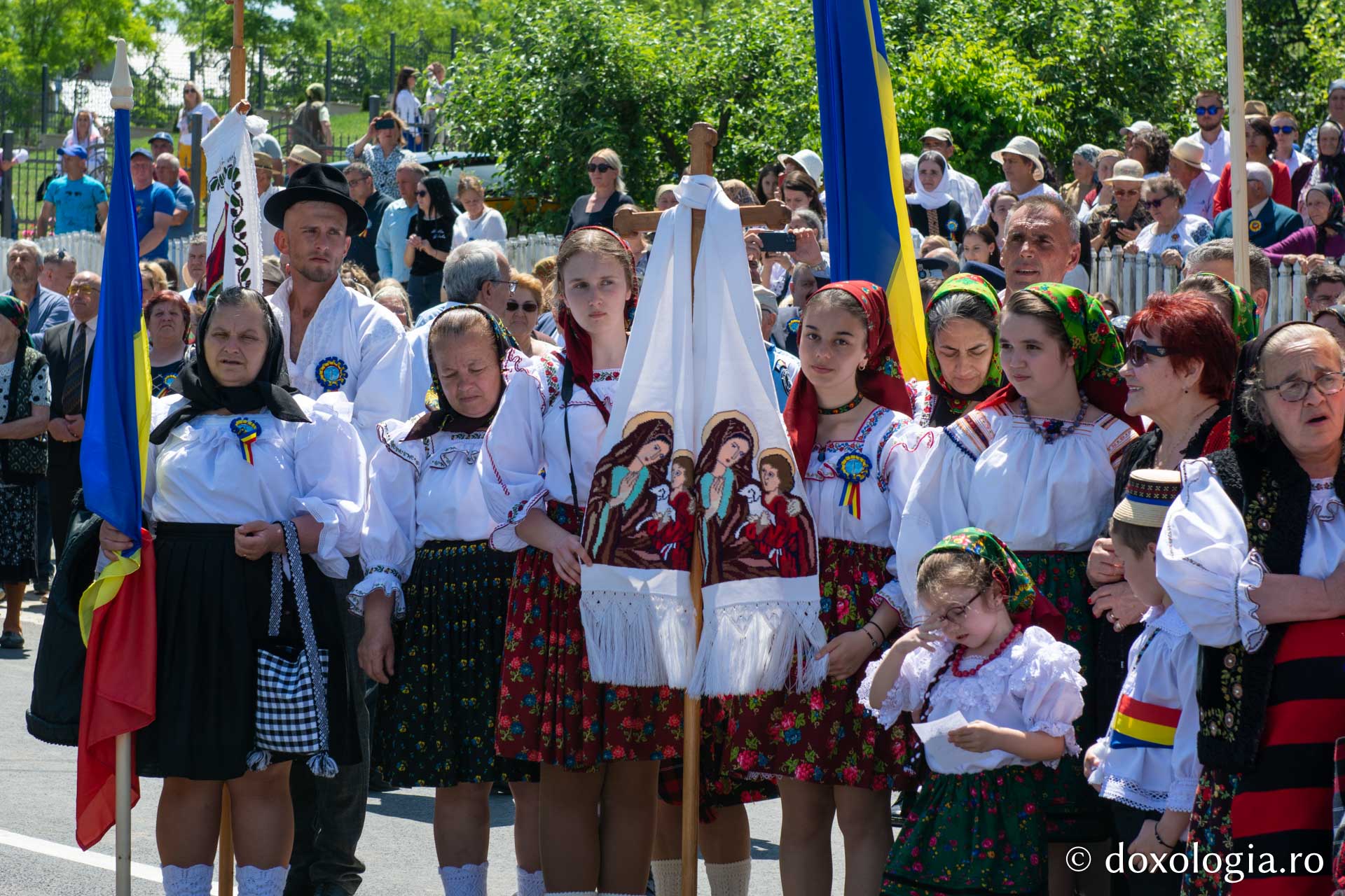 La Hlipiceni a fost sfințit un monument dedicat eroilor neamului
