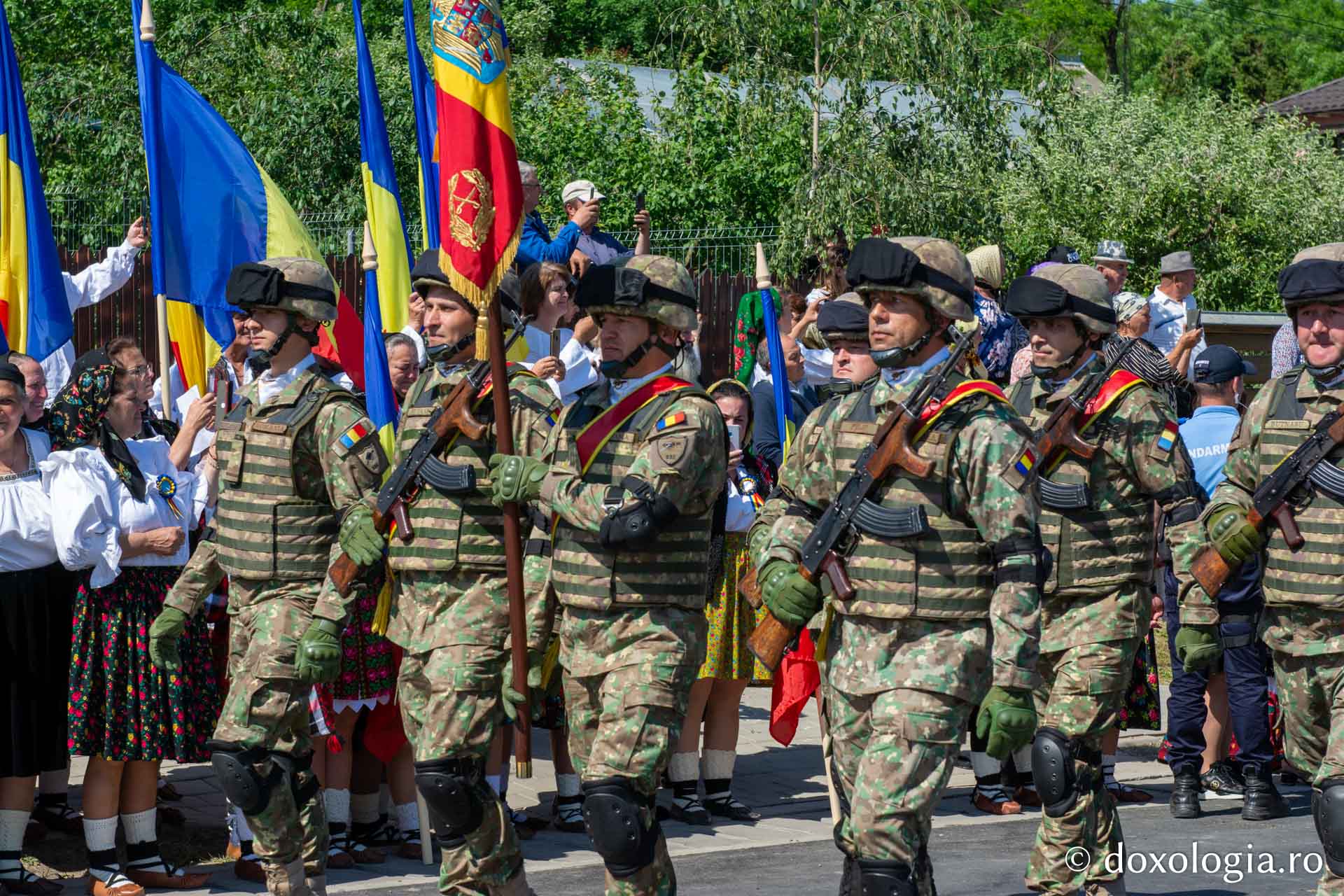 La Hlipiceni a fost sfințit un monument dedicat eroilor neamului