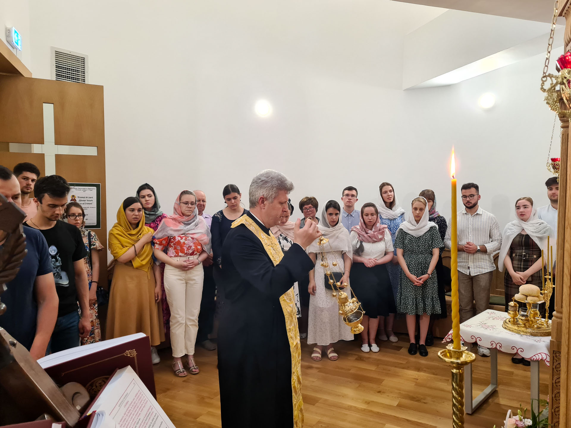 Capela UMF Iași, în haine de sărbătoare