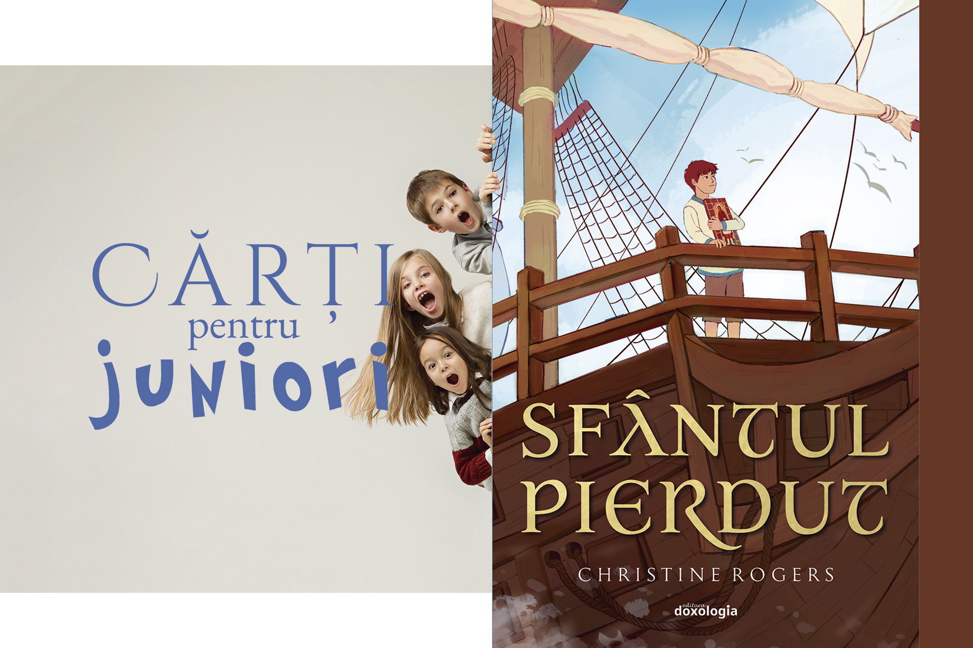 „Sfântul pierdut” – un roman pentru adolescenți despre speranță, credință și curaj