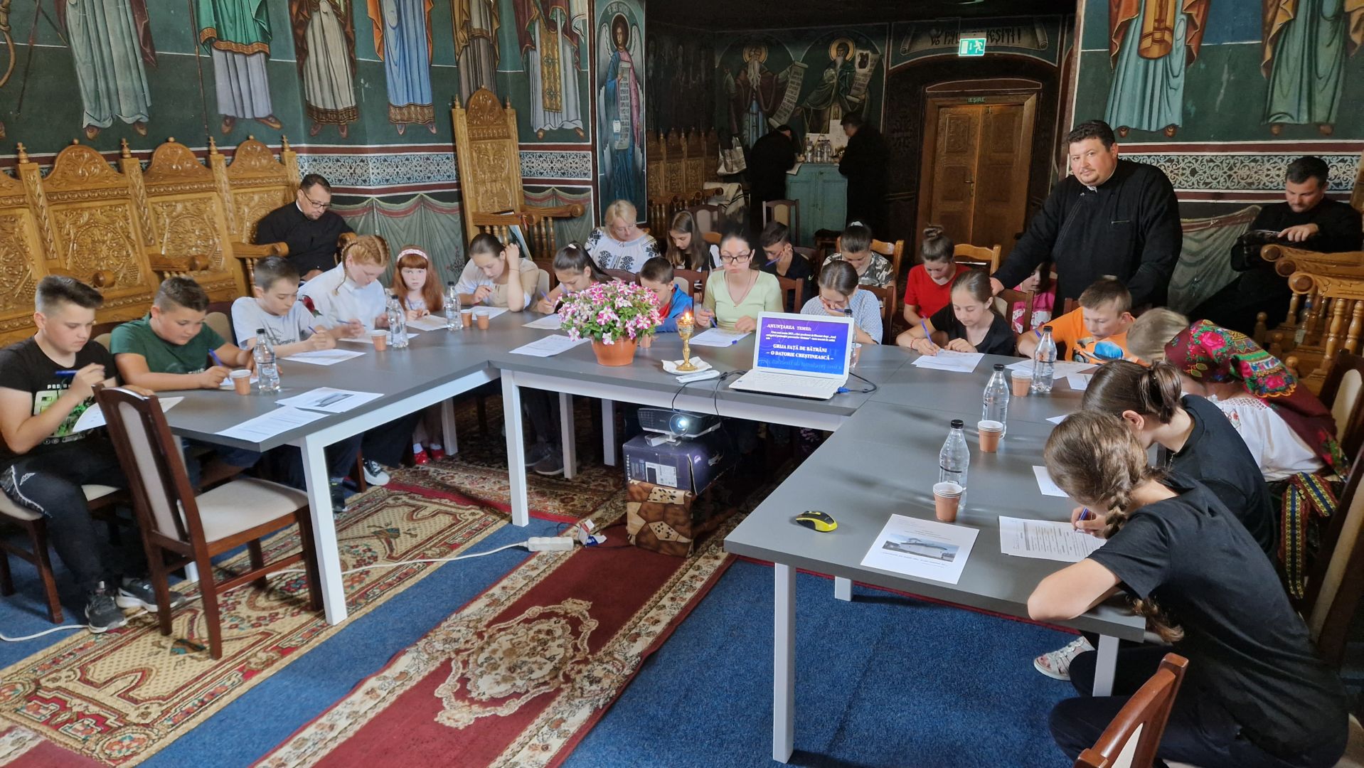 Cateheză demonstrativă în Protopopiatul Darabani