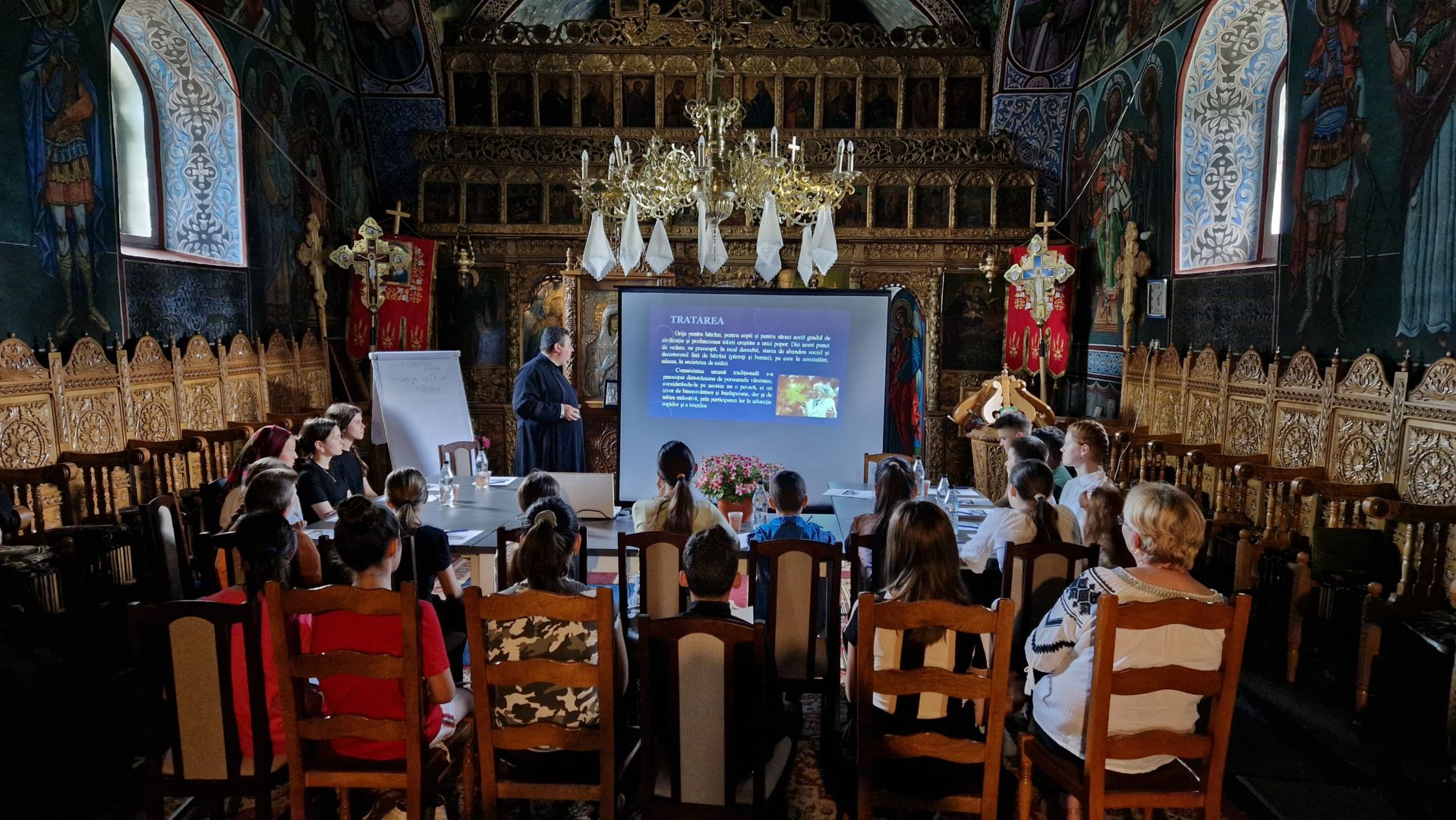 Cateheză demonstrativă în Protopopiatul Darabani