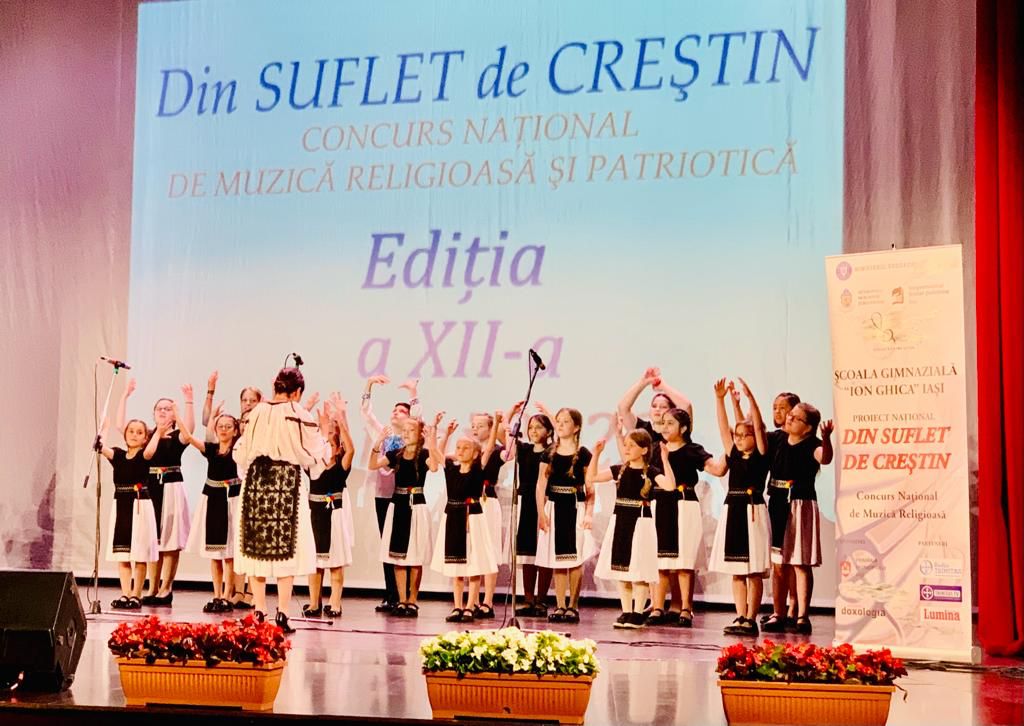 La finalul lunii mai a avut loc Concursul național „Din suflet de creștin”