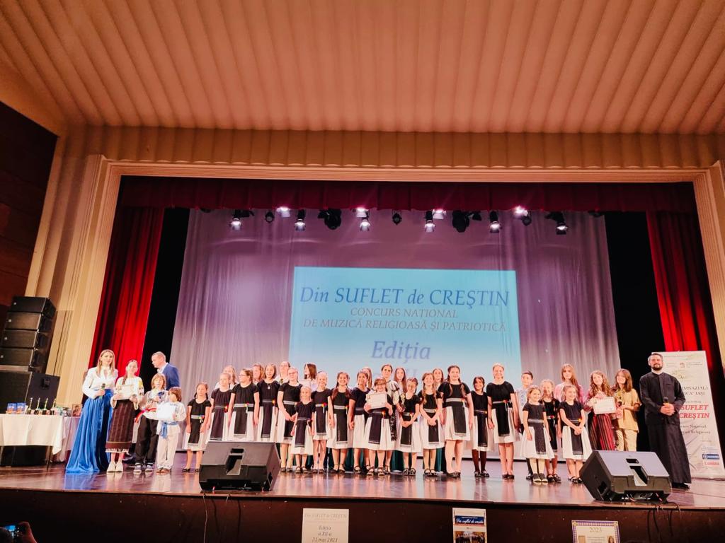 La finalul lunii mai a avut loc Concursul național „Din suflet de creștin”