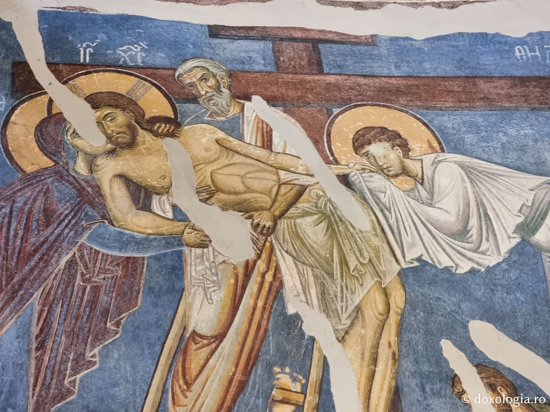 (Foto) Frumusețea frescelor bizantine de la Mănăstirea „Sfântul Pantelimon” Nerezi