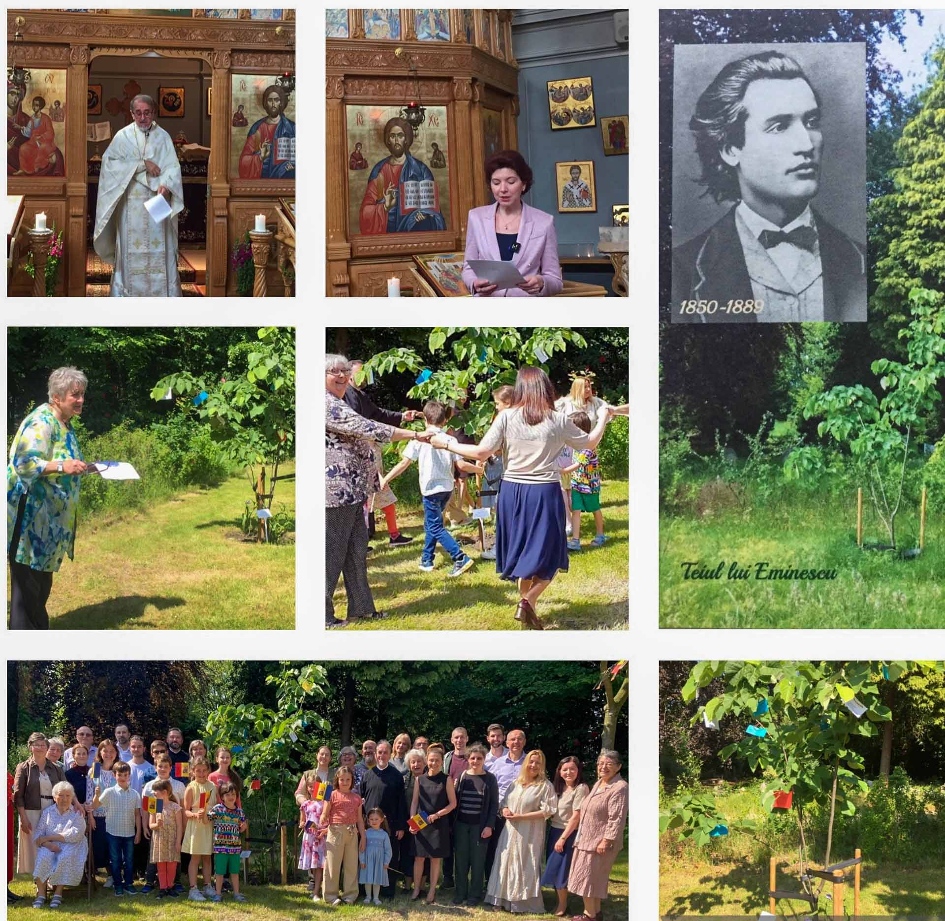 Ziua Teiului lui Eminescu la Parohia „Sfântul Grigorie Teologul” din Schiedam