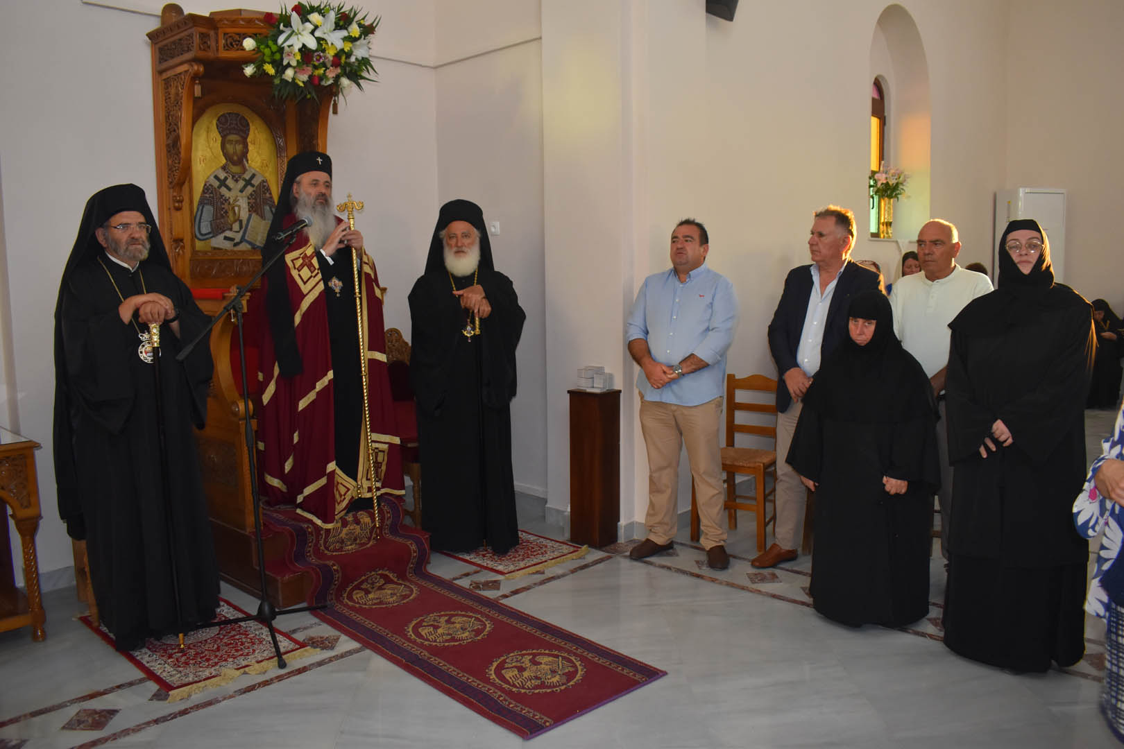 Slujire arhierească în Mitropolia de Arkalohori, Kastelliou și Viannou