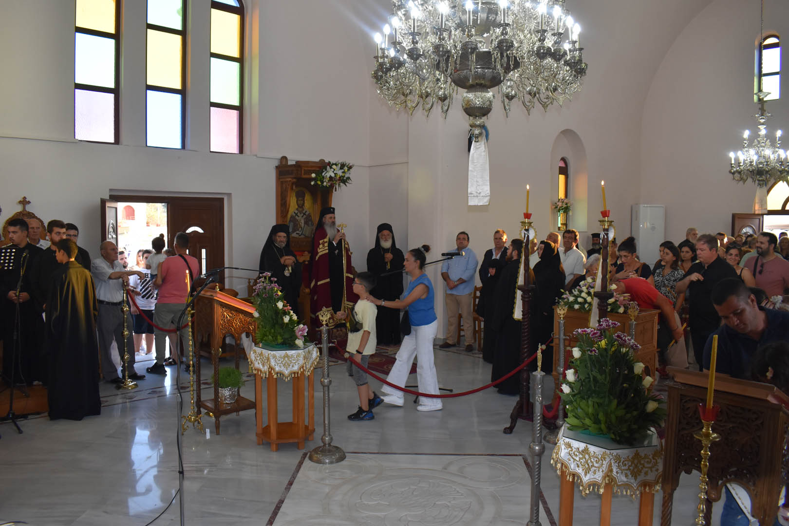 Slujire arhierească în Mitropolia de Arkalohori, Kastelliou și Viannou