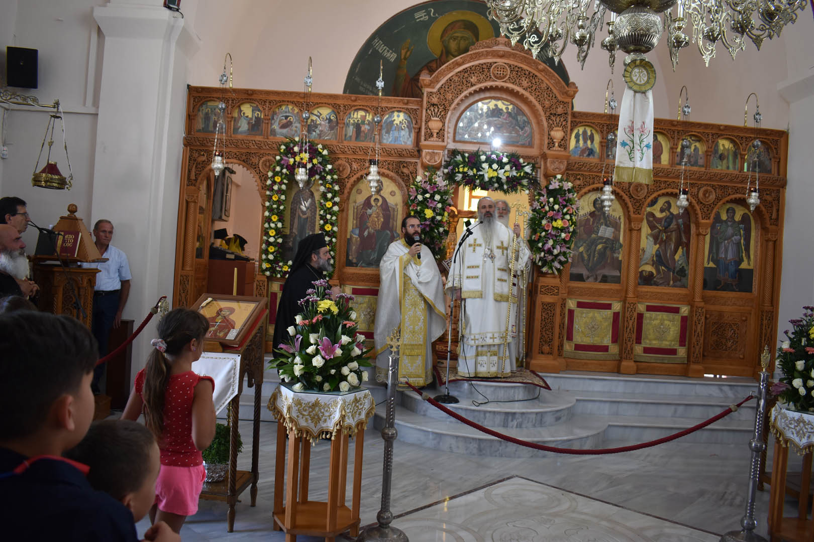 Slujire arhierească în Mitropolia de Arkalohori, Kastelliou și Viannou