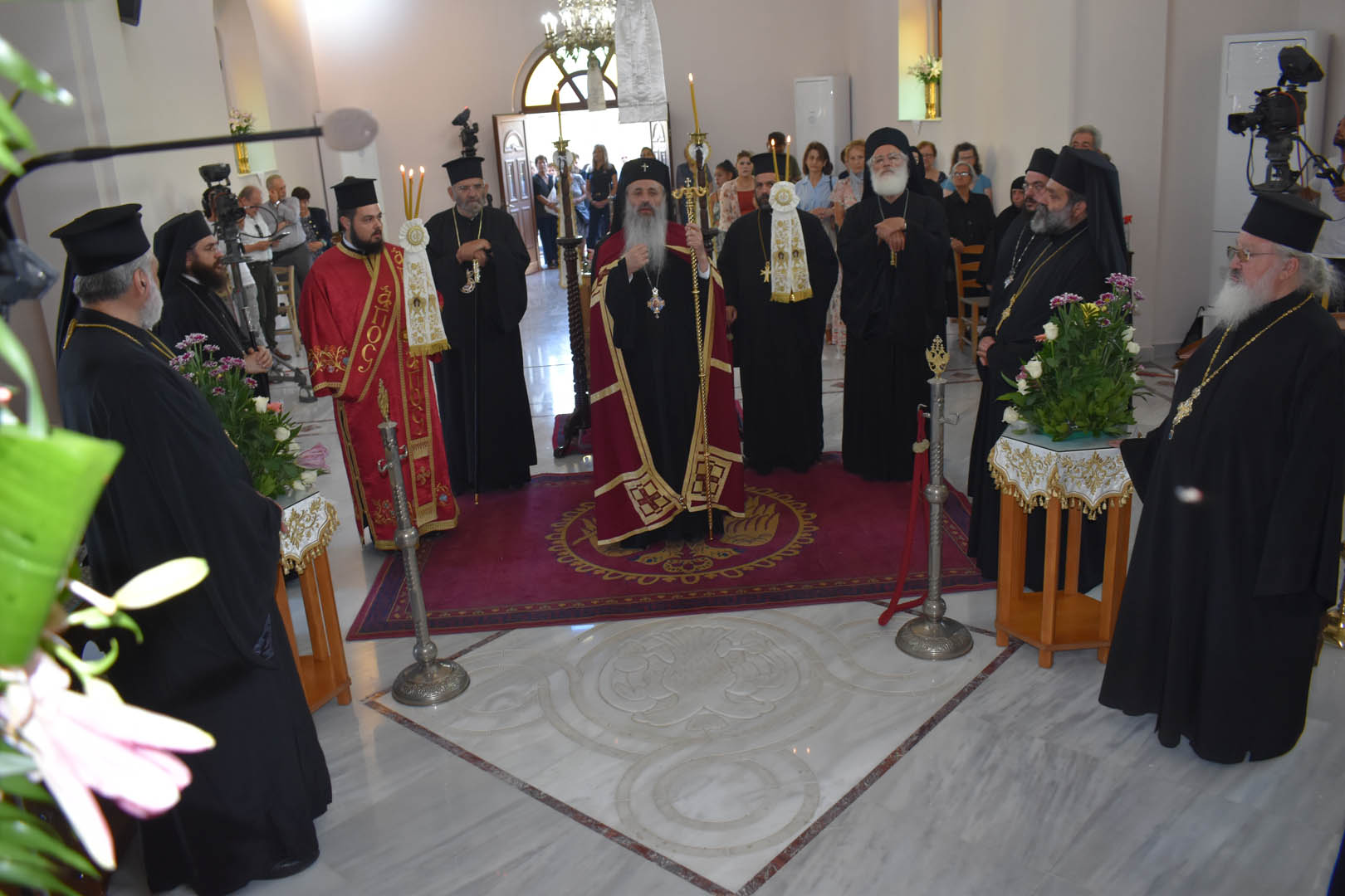 Slujire arhierească în Mitropolia de Arkalohori, Kastelliou și Viannou