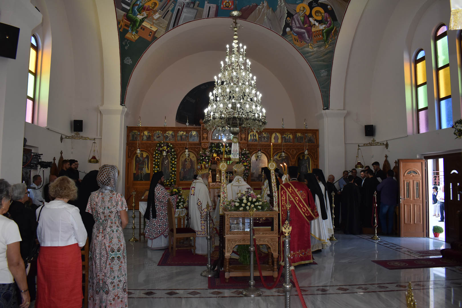 Slujire arhierească în Mitropolia de Arkalohori, Kastelliou și Viannou